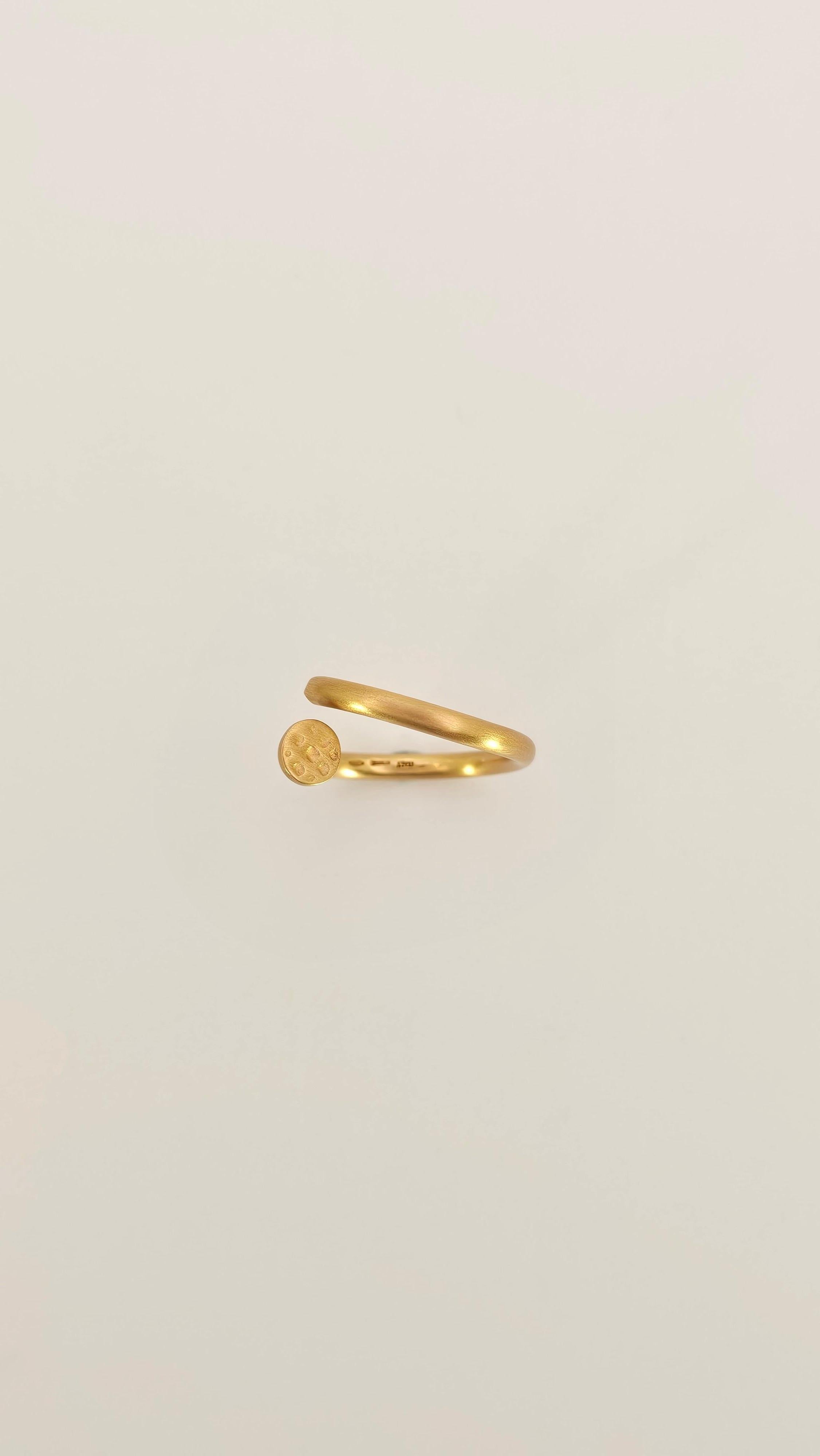 Anello Chiodo in Oro Rosa Satinato In New Condition For Sale In Cattolica, IT