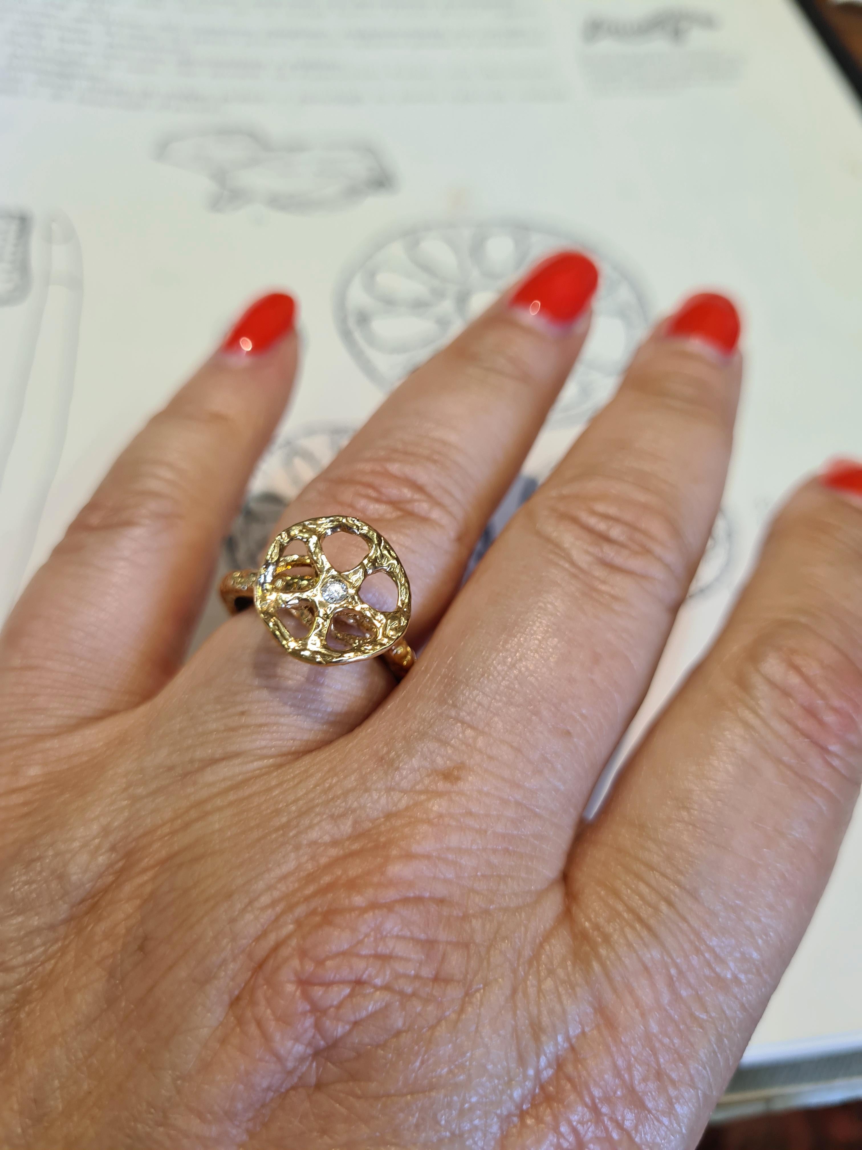 Anello collezione Disco Traforato preistorico im Zustand „Neu“ im Angebot in San Salvatore Monferrato, IT