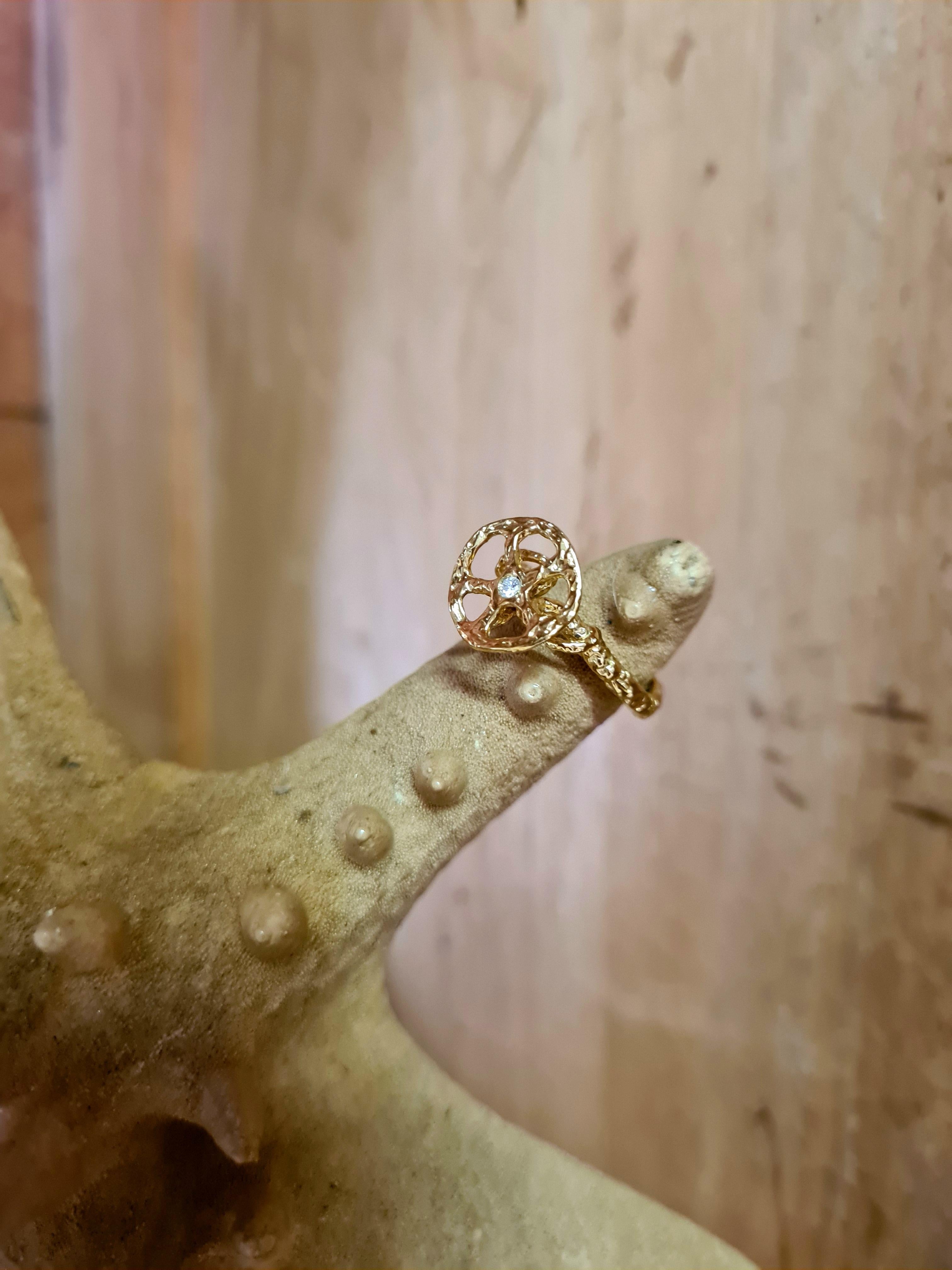 Anello collezione Disco Traforato preistorico Damen im Angebot