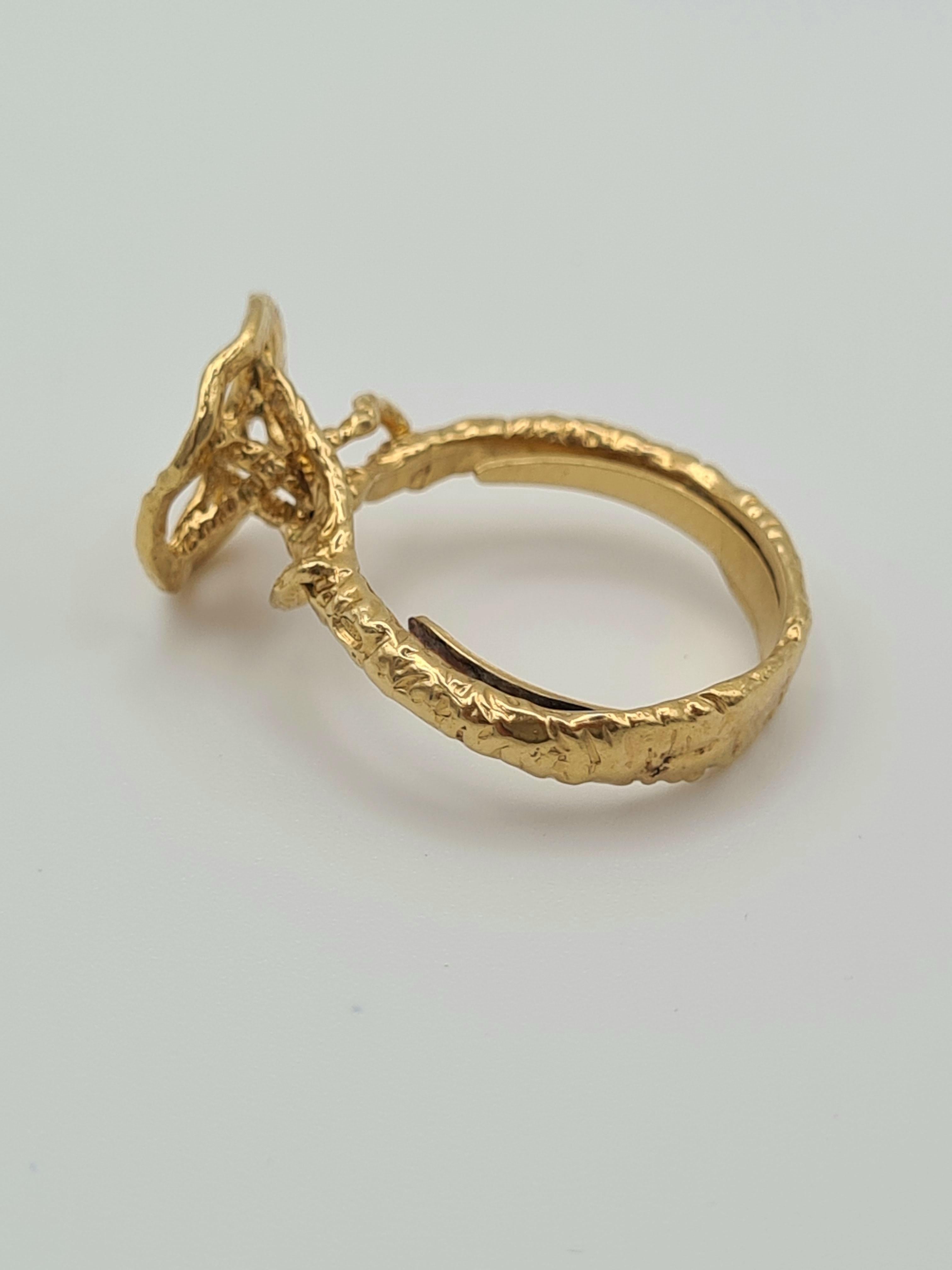 Anello collezione Disco Traforato preistorico im Angebot 2