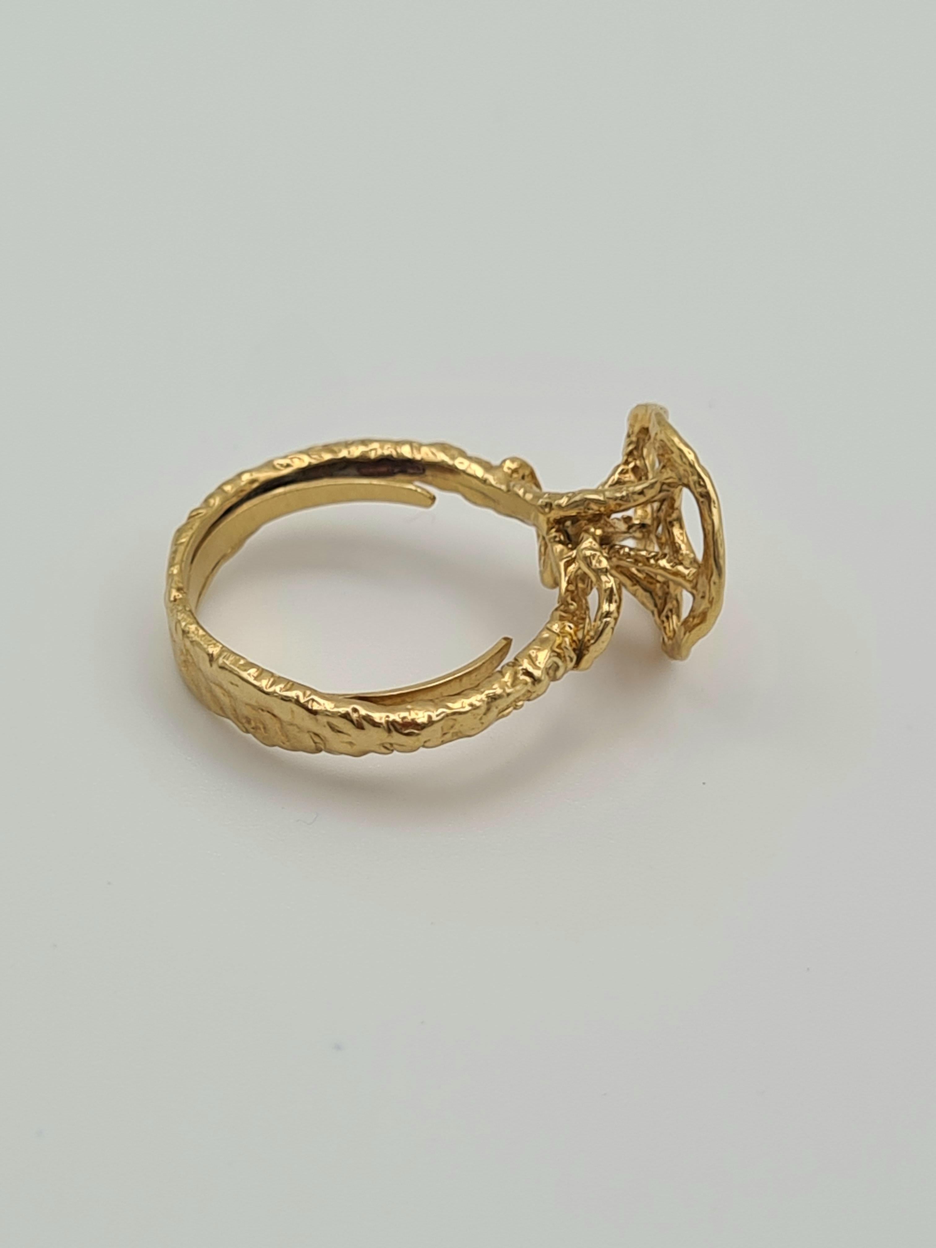 Anello collezione Disco Traforato preistorico im Angebot 3