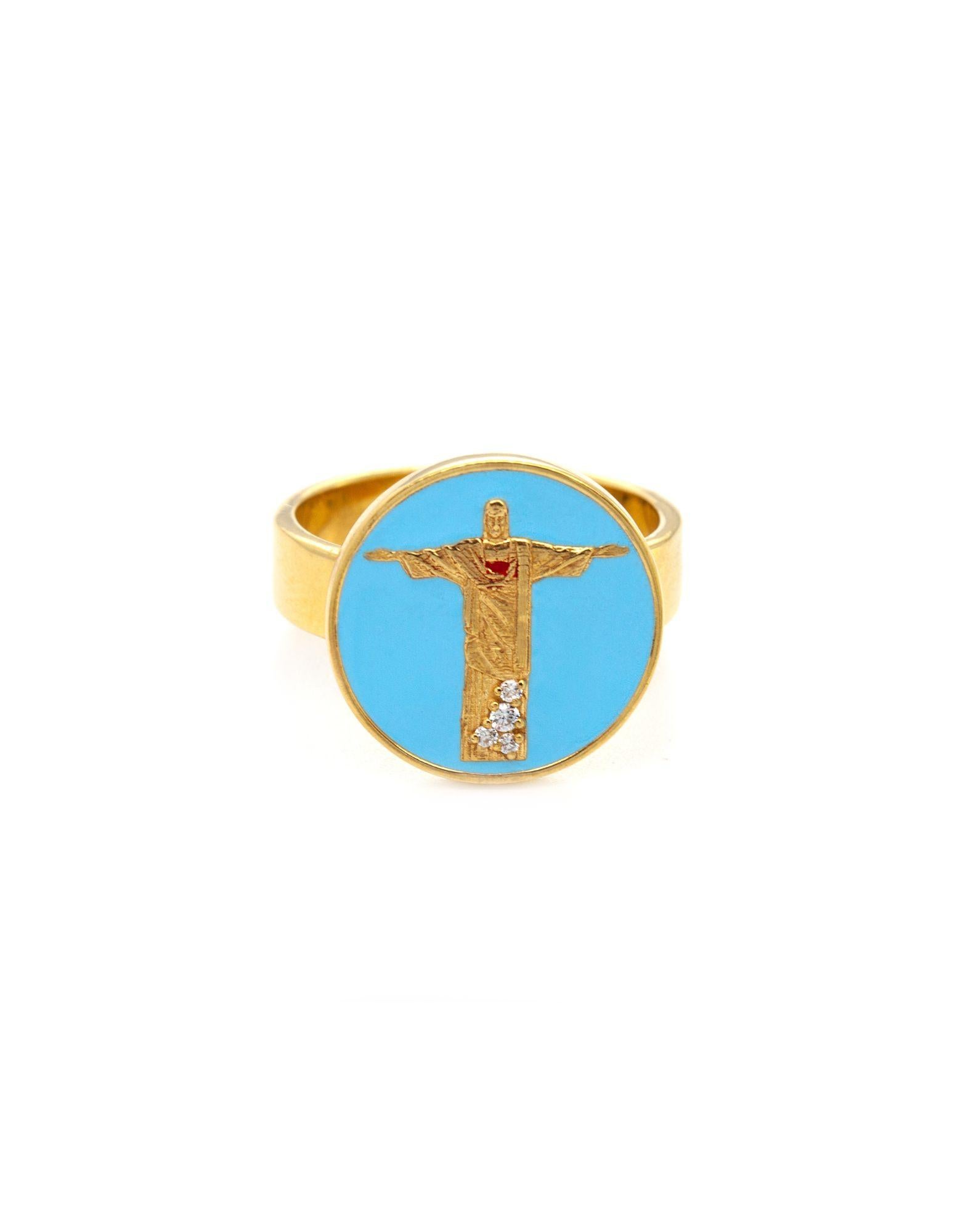 Corcovado Azure Ring In New Condition For Sale In Milano, IT