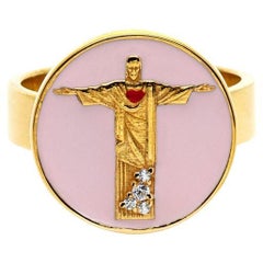 Pink Corcovado Ring