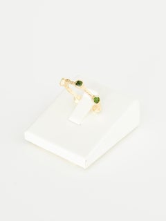 Anello di fidanzamento moderno con tormaline