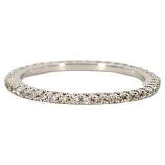 Eternelle Ring in White Gold and Diamonds