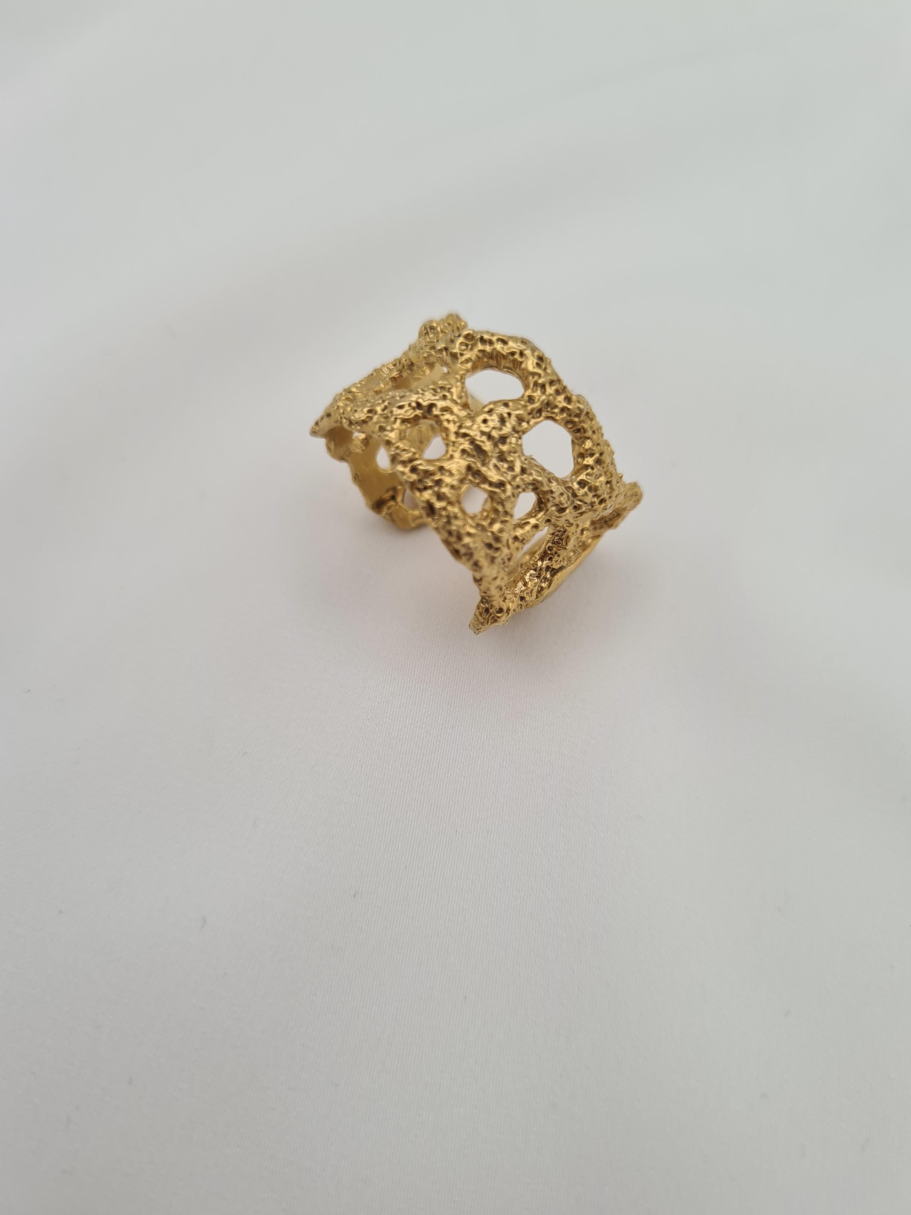 Anello Fascia collezione Disco Traforato preistorico im Angebot 5