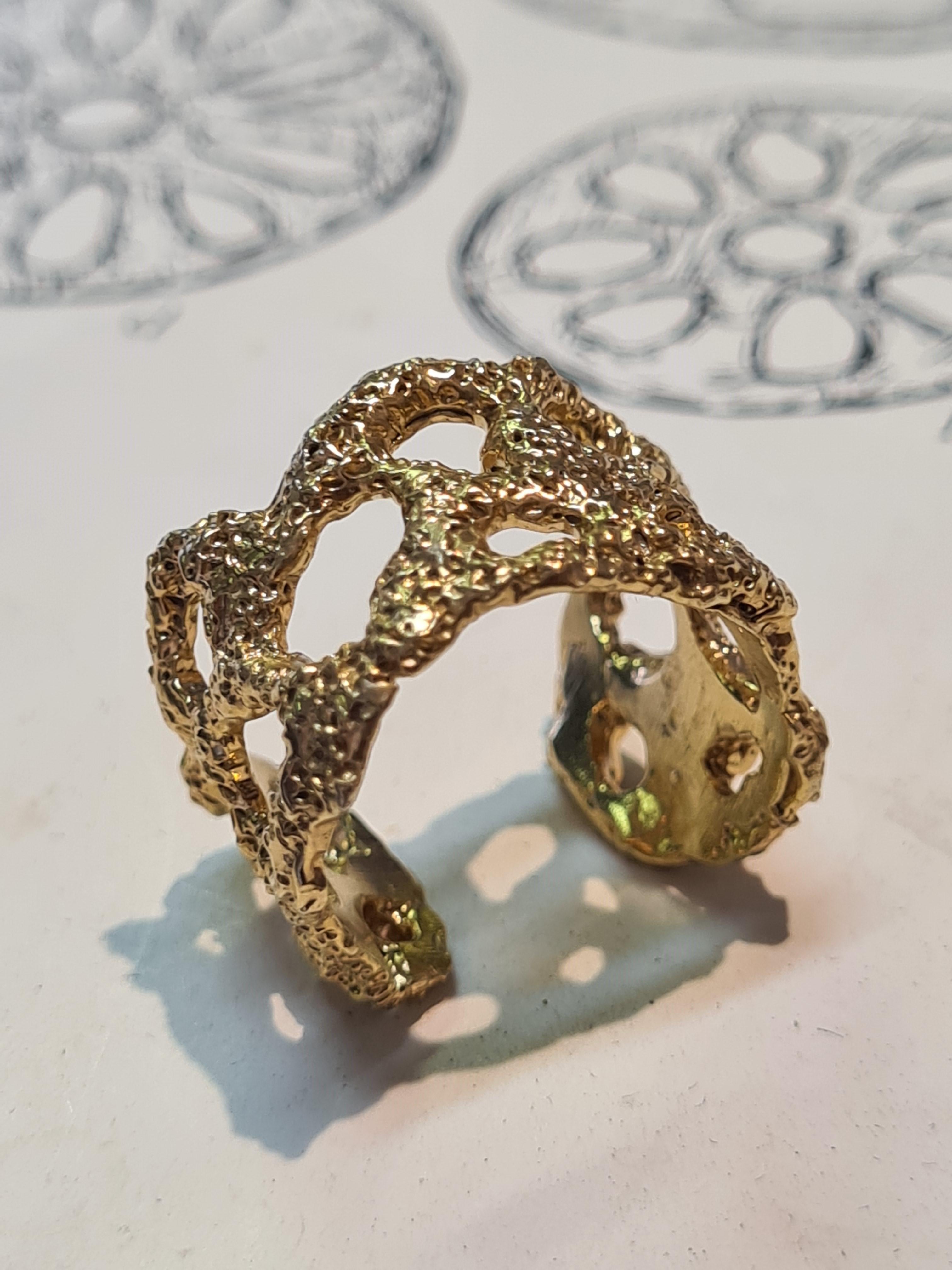 Anello Fascia collezione Disco Traforato preistorico im Angebot 7