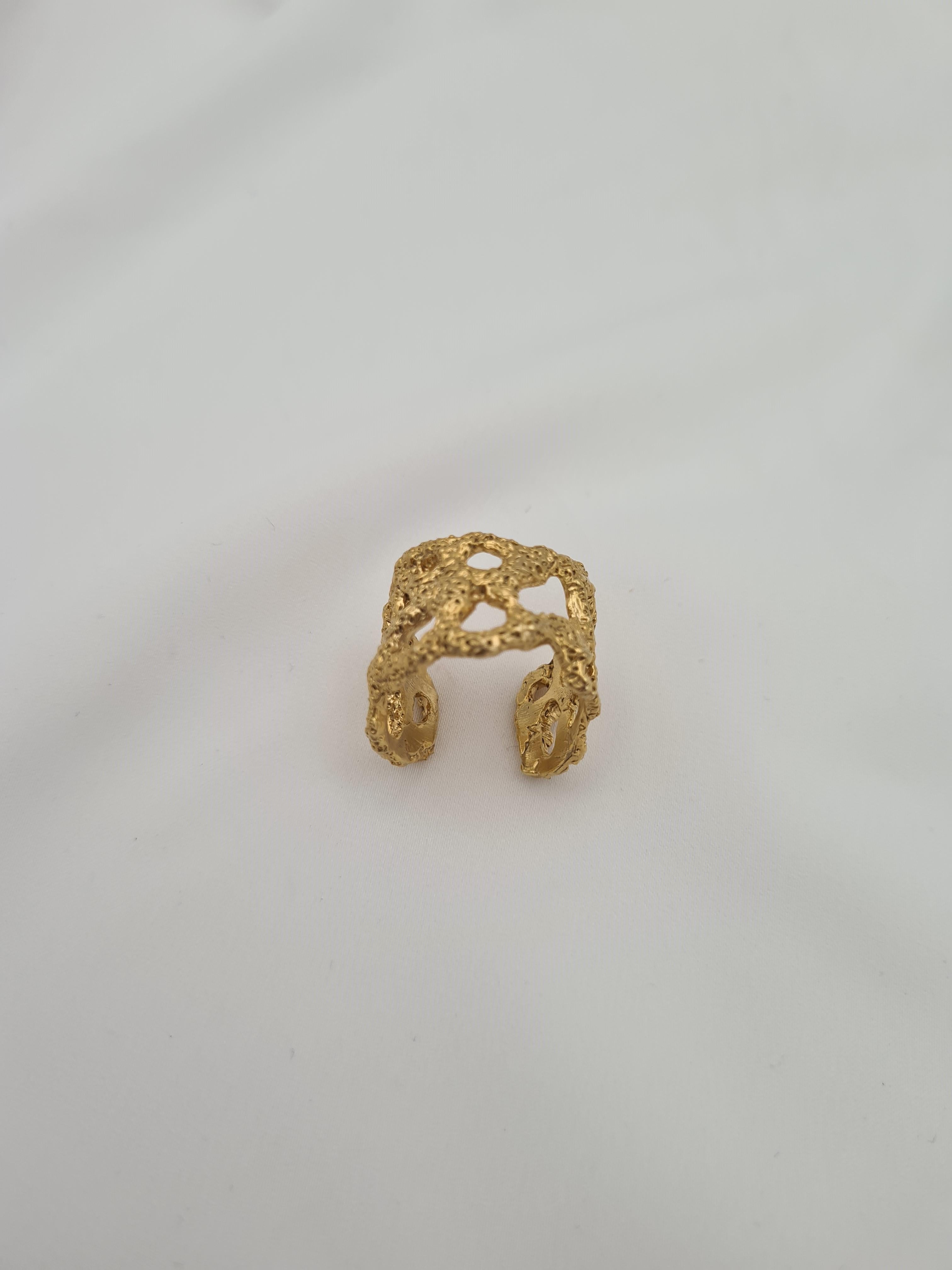 Anello Fascia collezione Disco Traforato preistorico im Angebot 4
