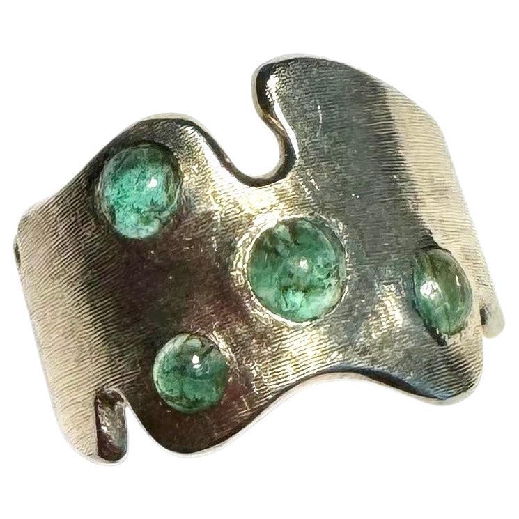 Bague Gio' Pomodoro, pièce unique 1953 en vente