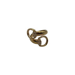 Gucci-Ring aus 18 kt. Roségold mit Diamanten