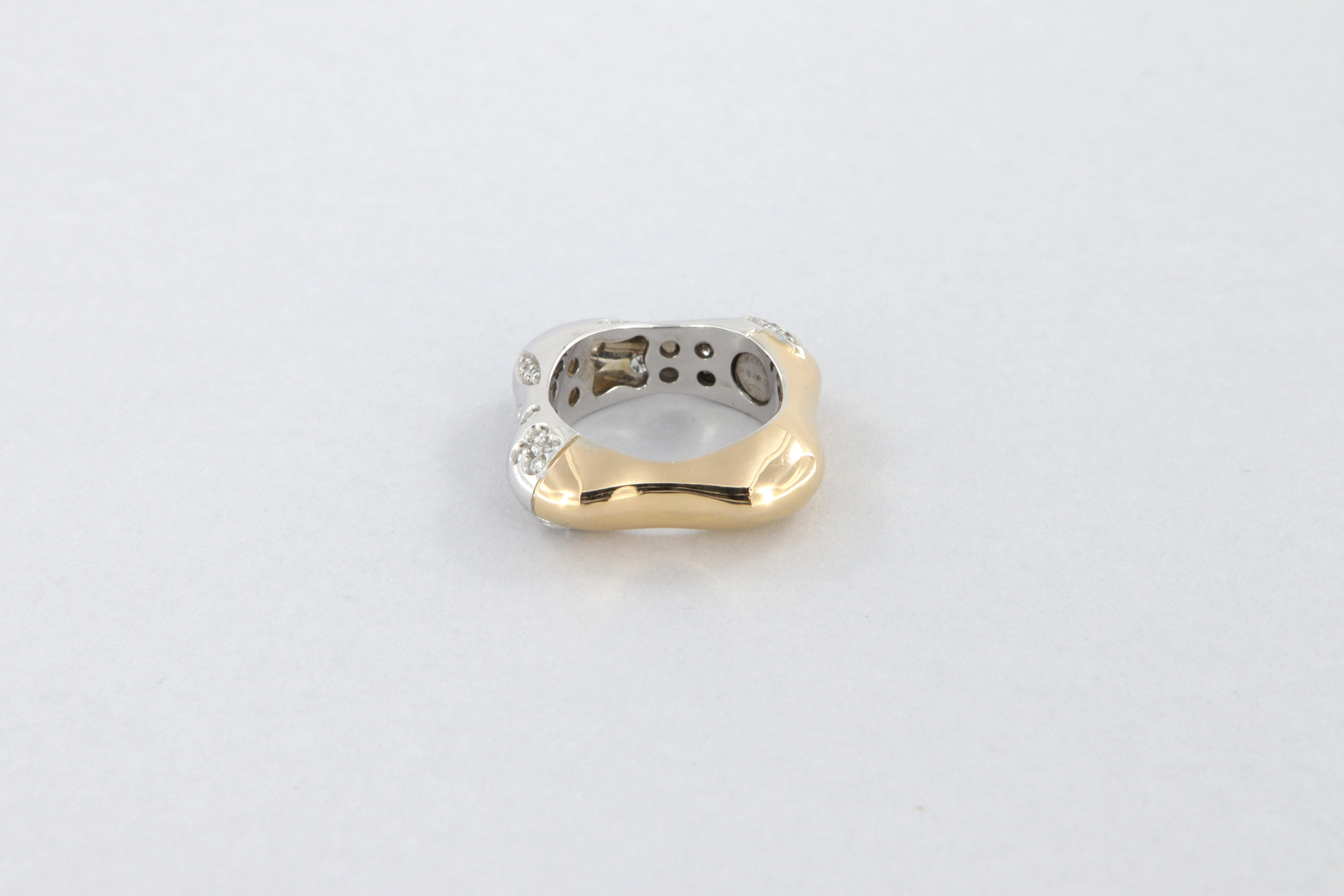 La Nouvelle Bague ring with diamonds in gold 7