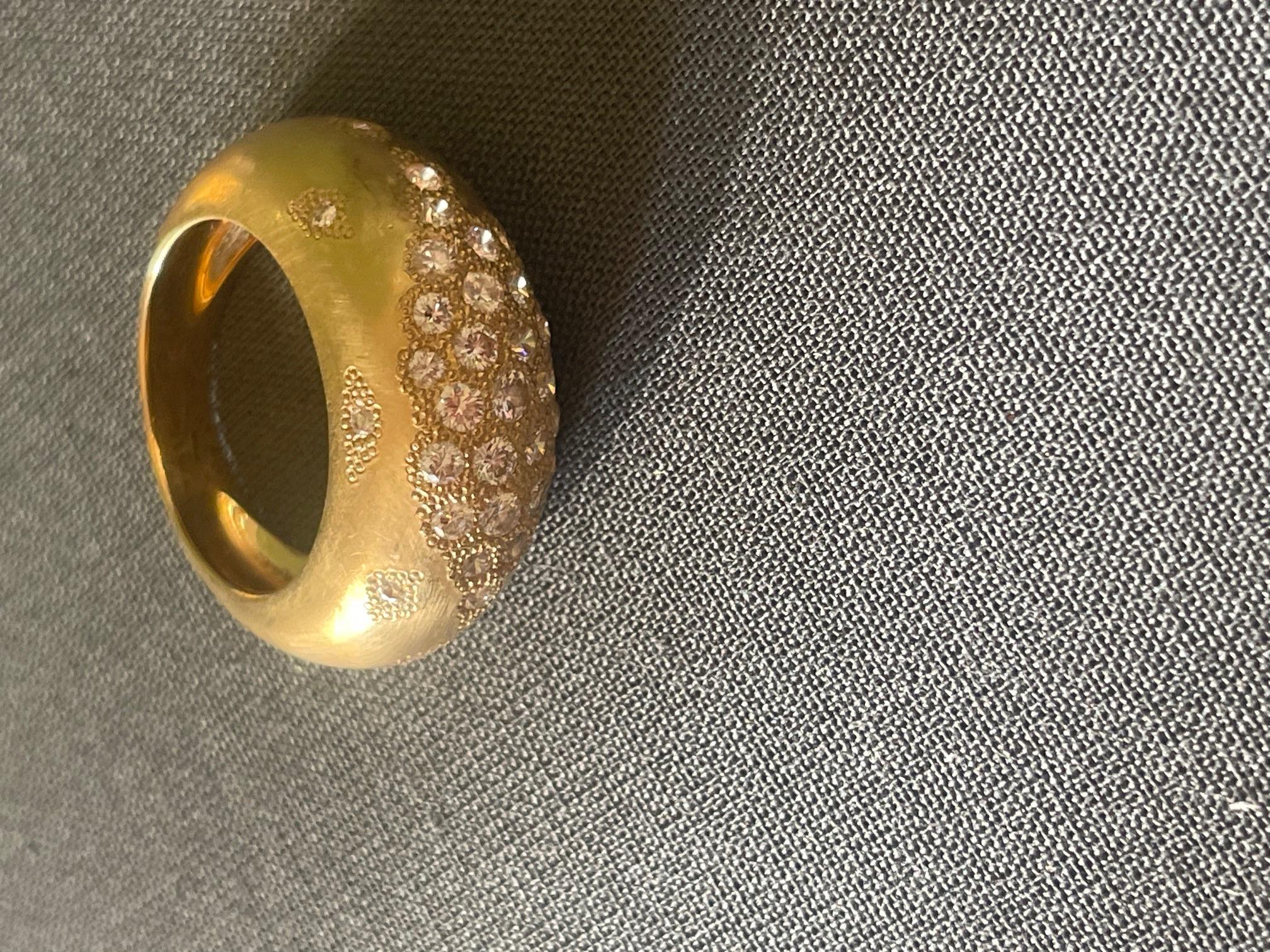 this product is all may bay abnd with the cera persa technique, only one pieces as is really unique.veri nice and pure white diamonds.All Giulia Colussi jewelry is new and has never been previously owned or worn. Each item will arrive at your door