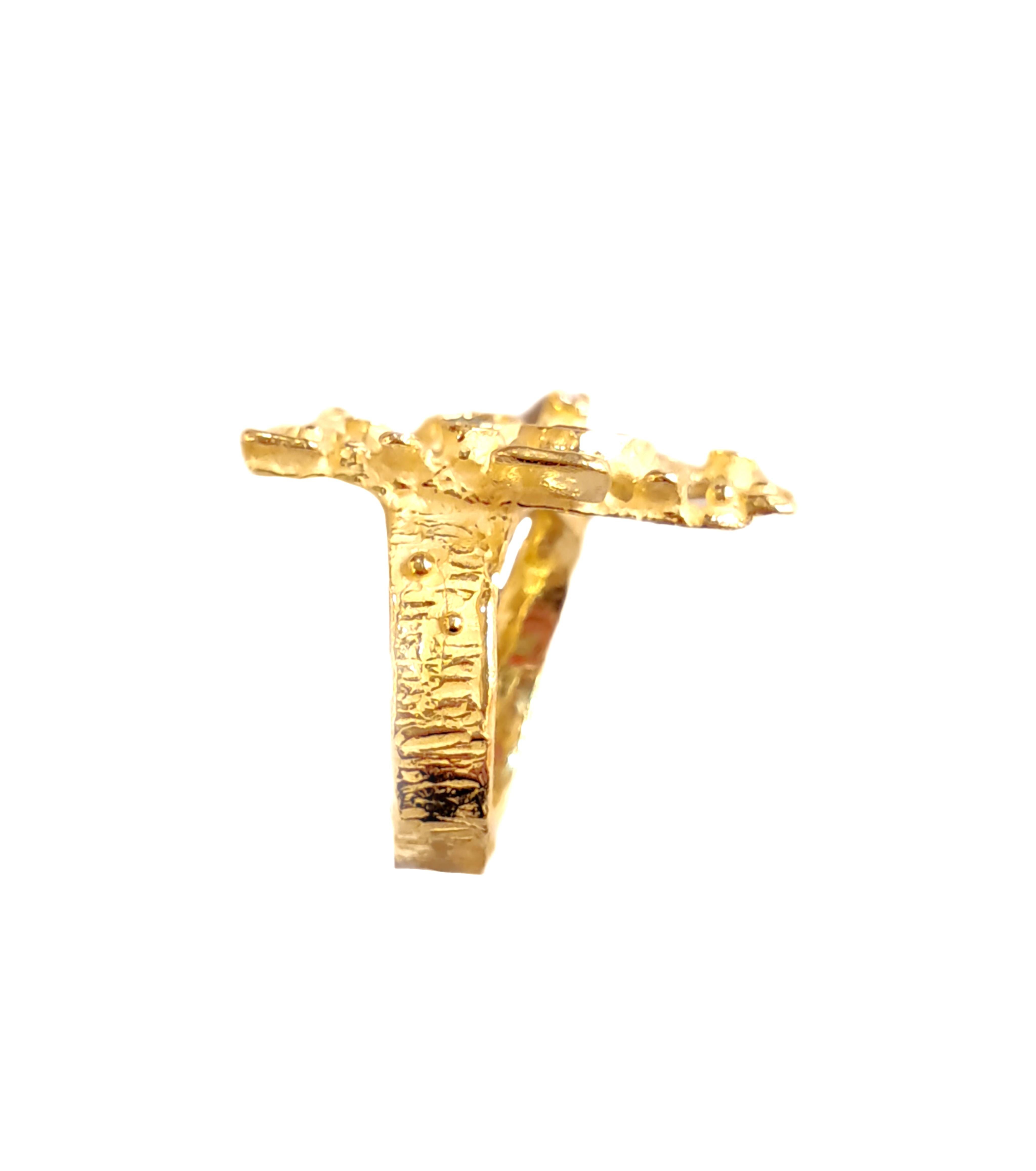 En vente :  Anello Sacchi in Oro Giallo 18K Collezione 