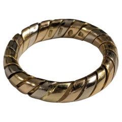 Anello Tubogas in oro giallo/rosa/bianco 18kt