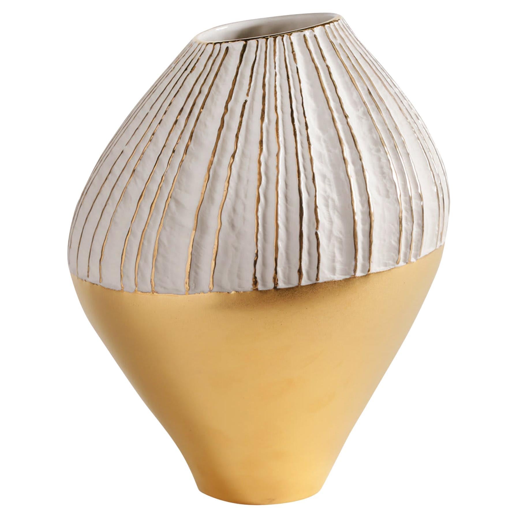 Vaso medio Anemona n'Gold in vendita