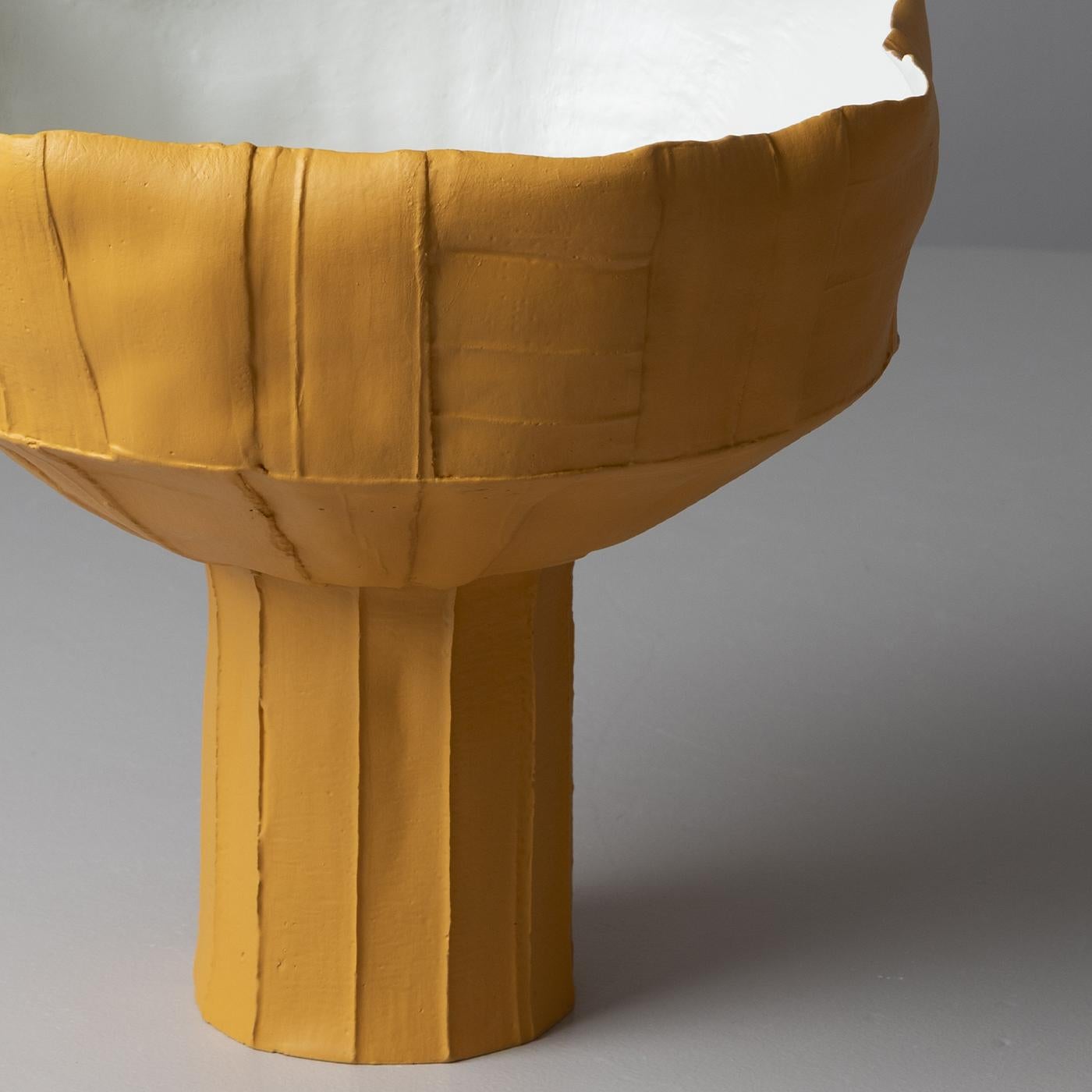 Italiano Vaso Anemone Corteccia A10/Albicocca in vendita