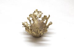 "Anemone" Centerpiece in Hand Hammered Tumbaga by Romoherrera