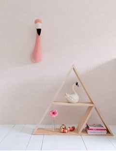 Anemone Designer-Tapete in Jasmine „Weiß und Weichrosa“