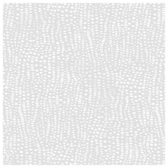 Anemone Designer Wallpaper in Winter 'White and Soft Grey'