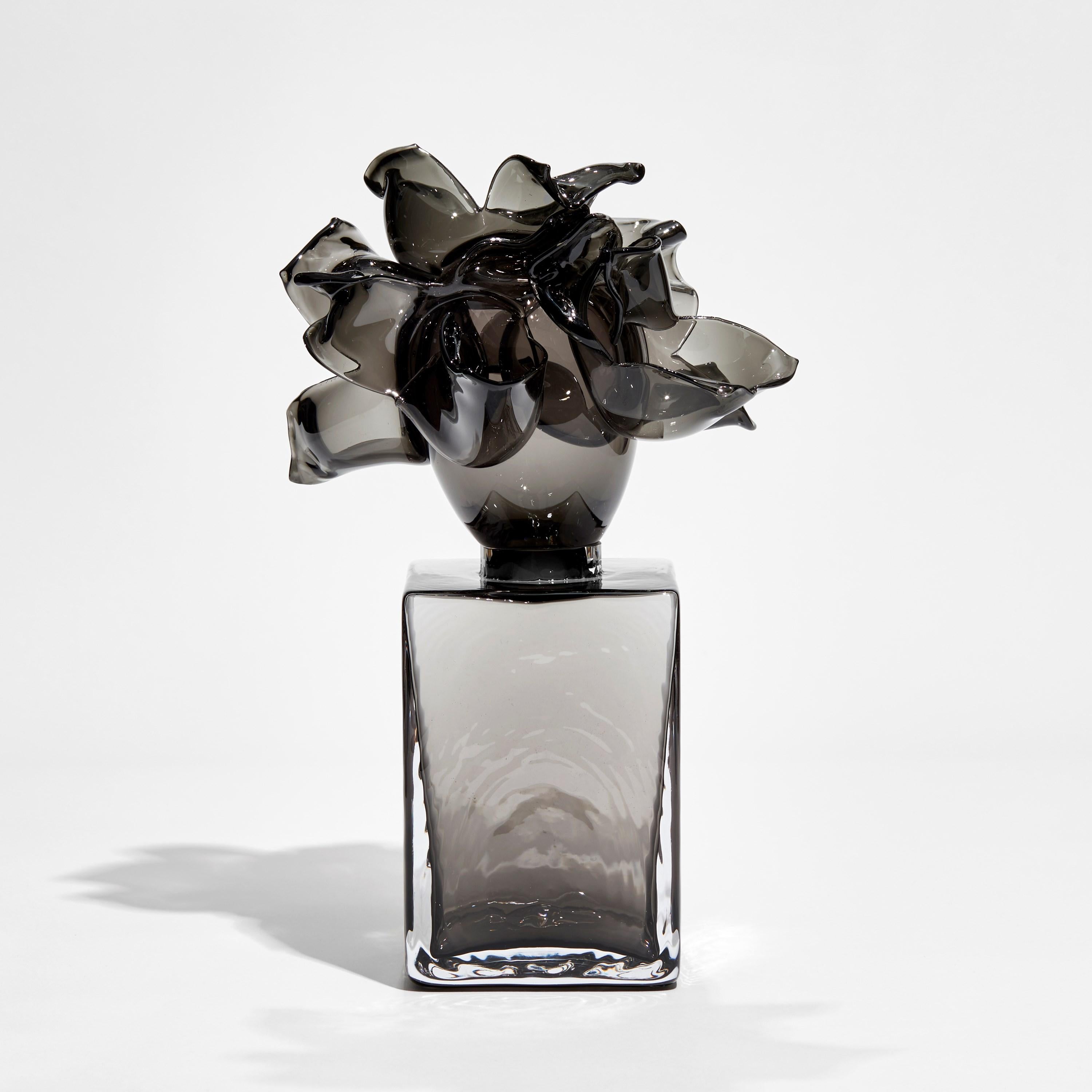 'Anemone in Grey' is a limited edition artwork by the Swedish artist and designer, Lena Bergström.

Created for 'Lena 25+', Bergström's 2022 solo exhibition celebrating the 25 years and more for which she has been designing glass for the boutique