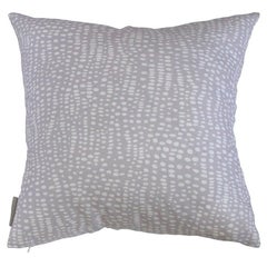 Anemone Pillow in Color Sel 'White on Lilac Purple'