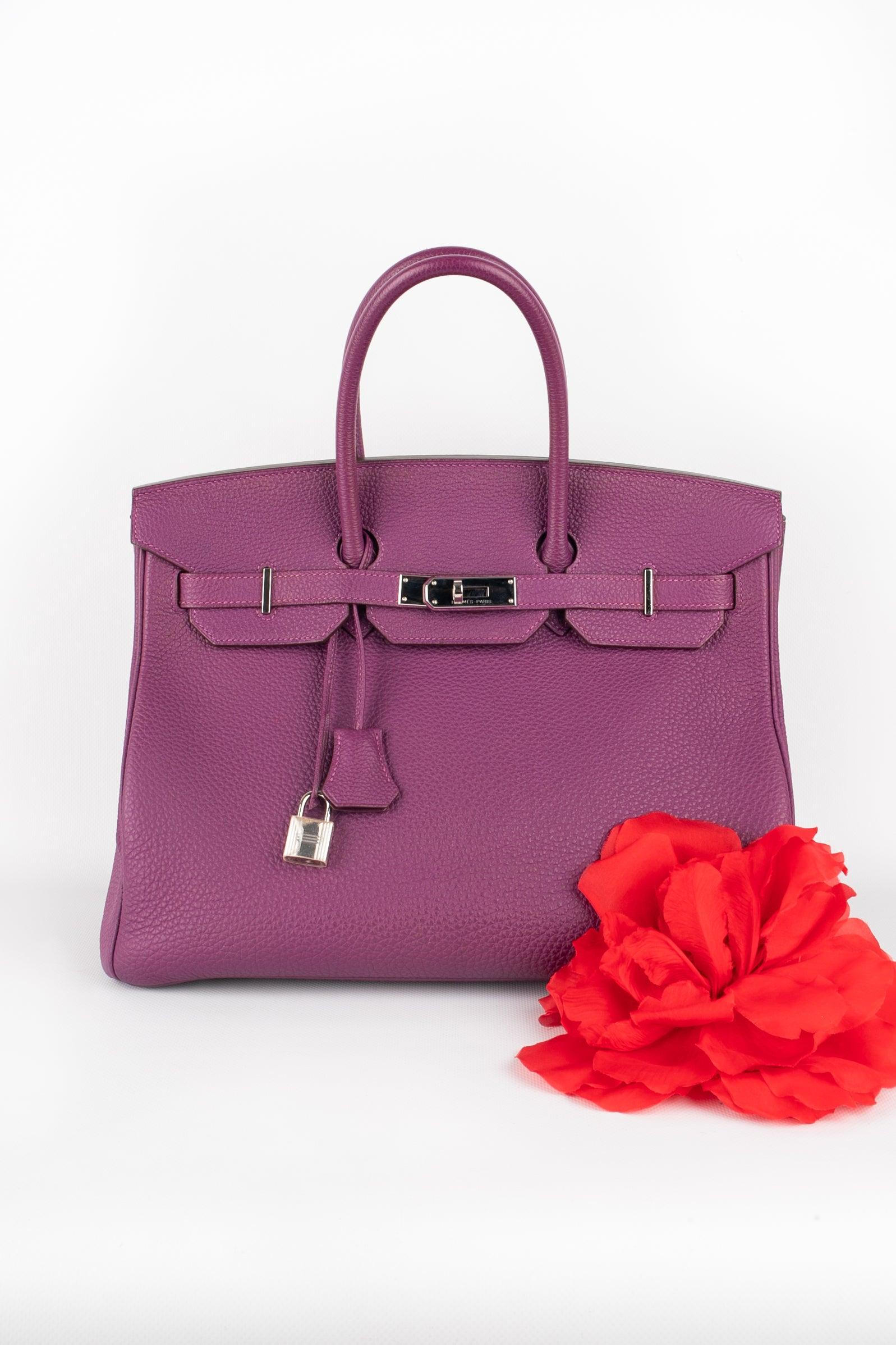 Hermes Anemone Togo Kalbsleder Birkin Bag, 2014 8