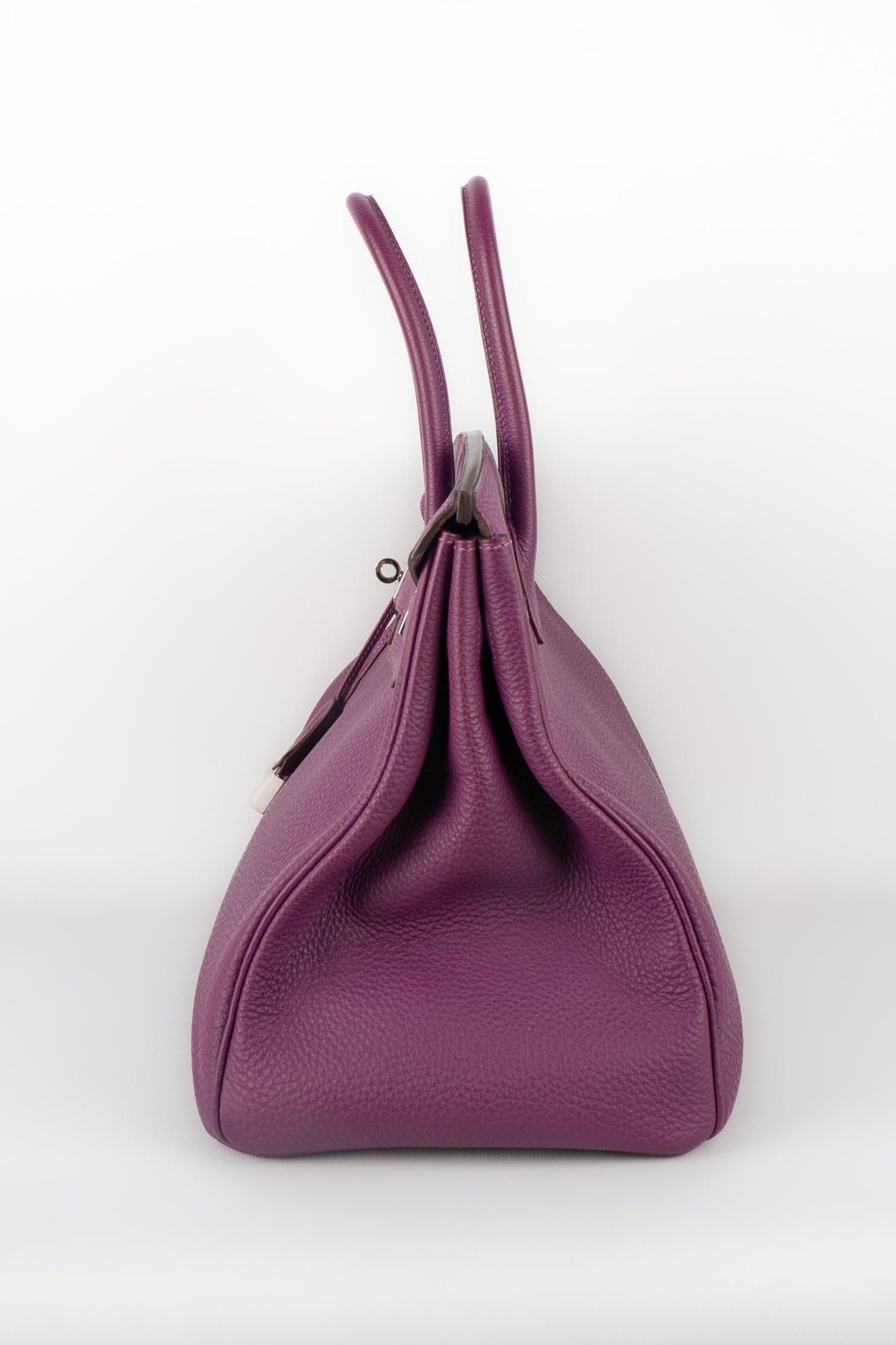 Hermes Anemone Togo Kalbsleder Birkin Bag, 2014 (Pink)