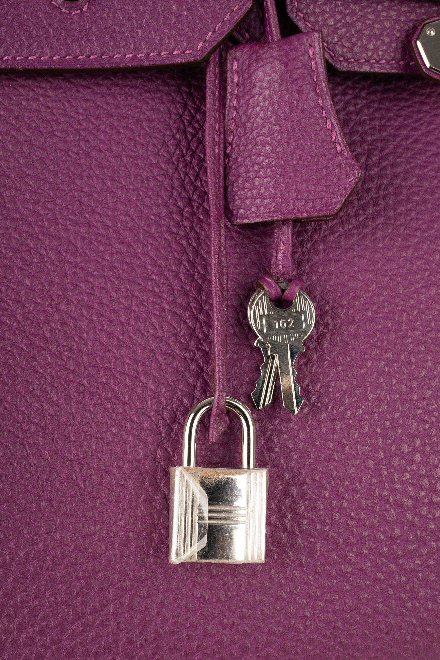 Hermes Anemone Togo Kalbsleder Birkin Bag, 2014 4