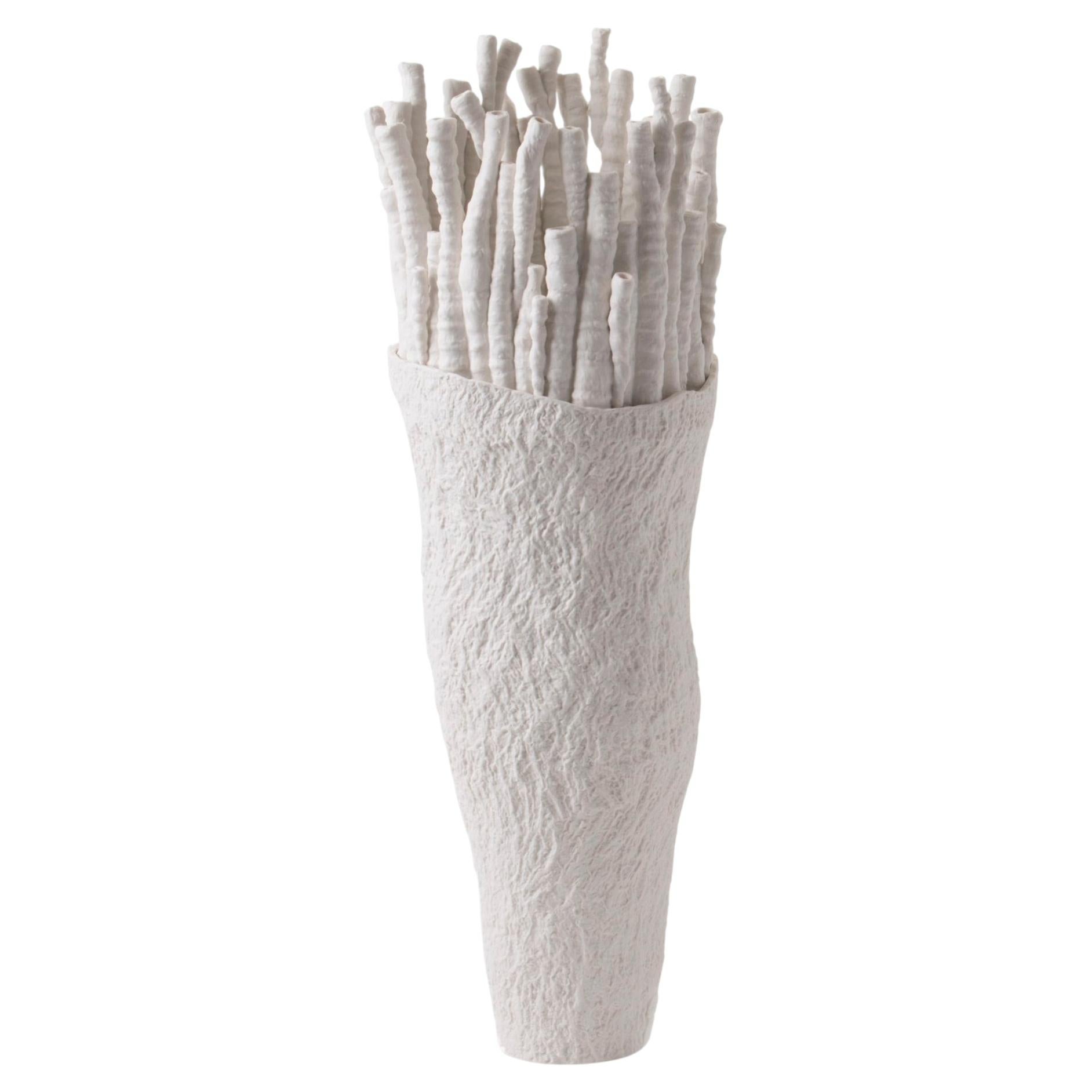 Anemones White Vase For Sale