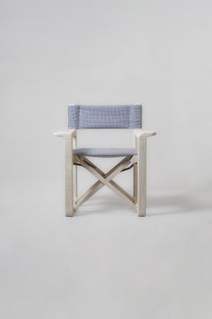 Chaise pliante Anemos en teck massif par Pendhapa