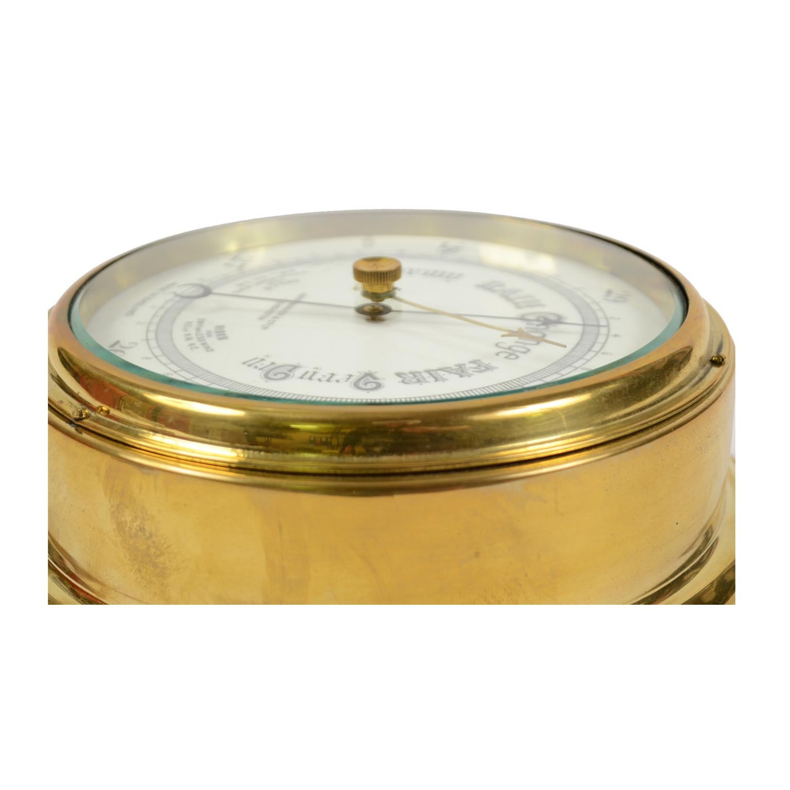 Aneroid Barometer Made by John Barker & Co in the Early 1900 3