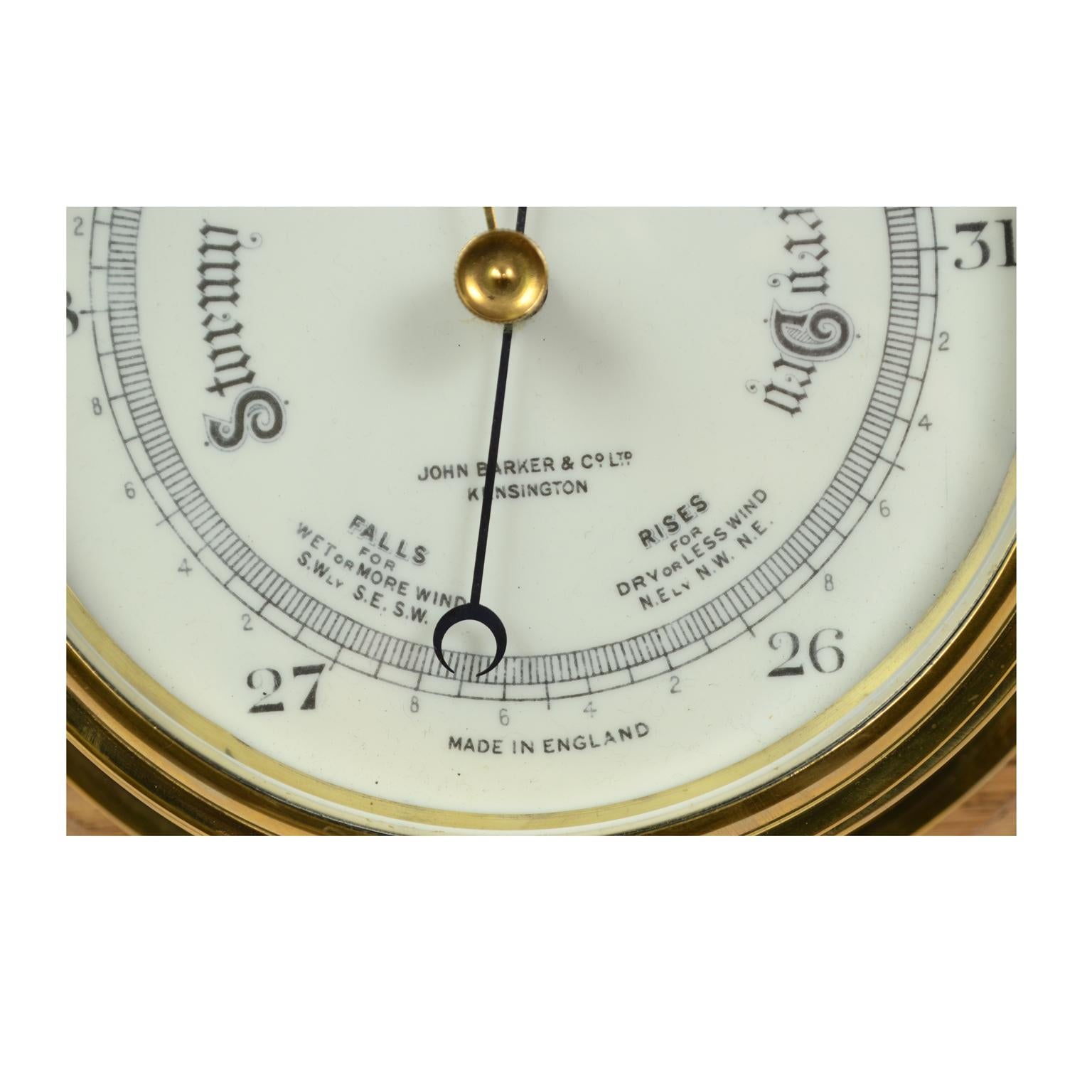 who invented aneroid barometer