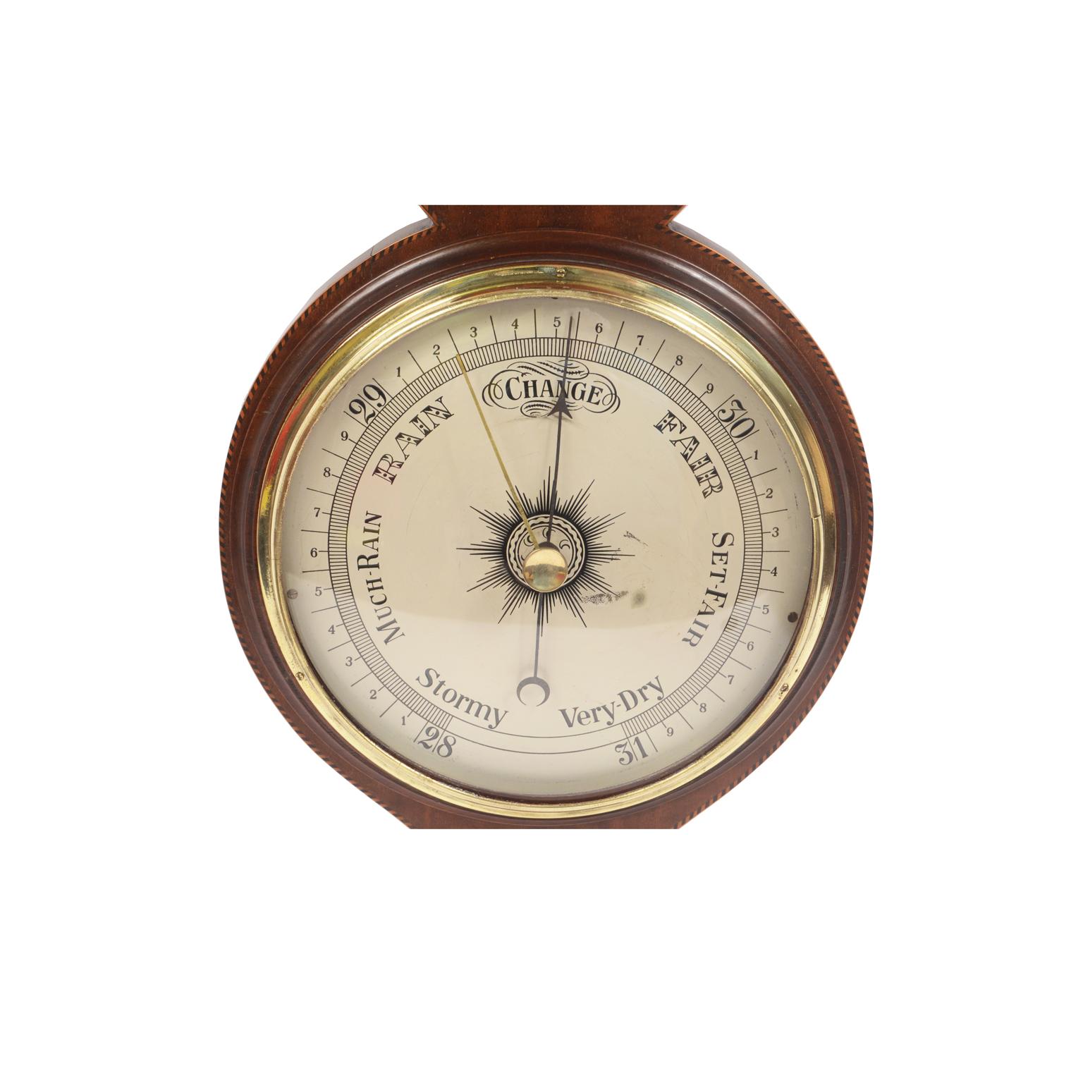 antique weather barometer
