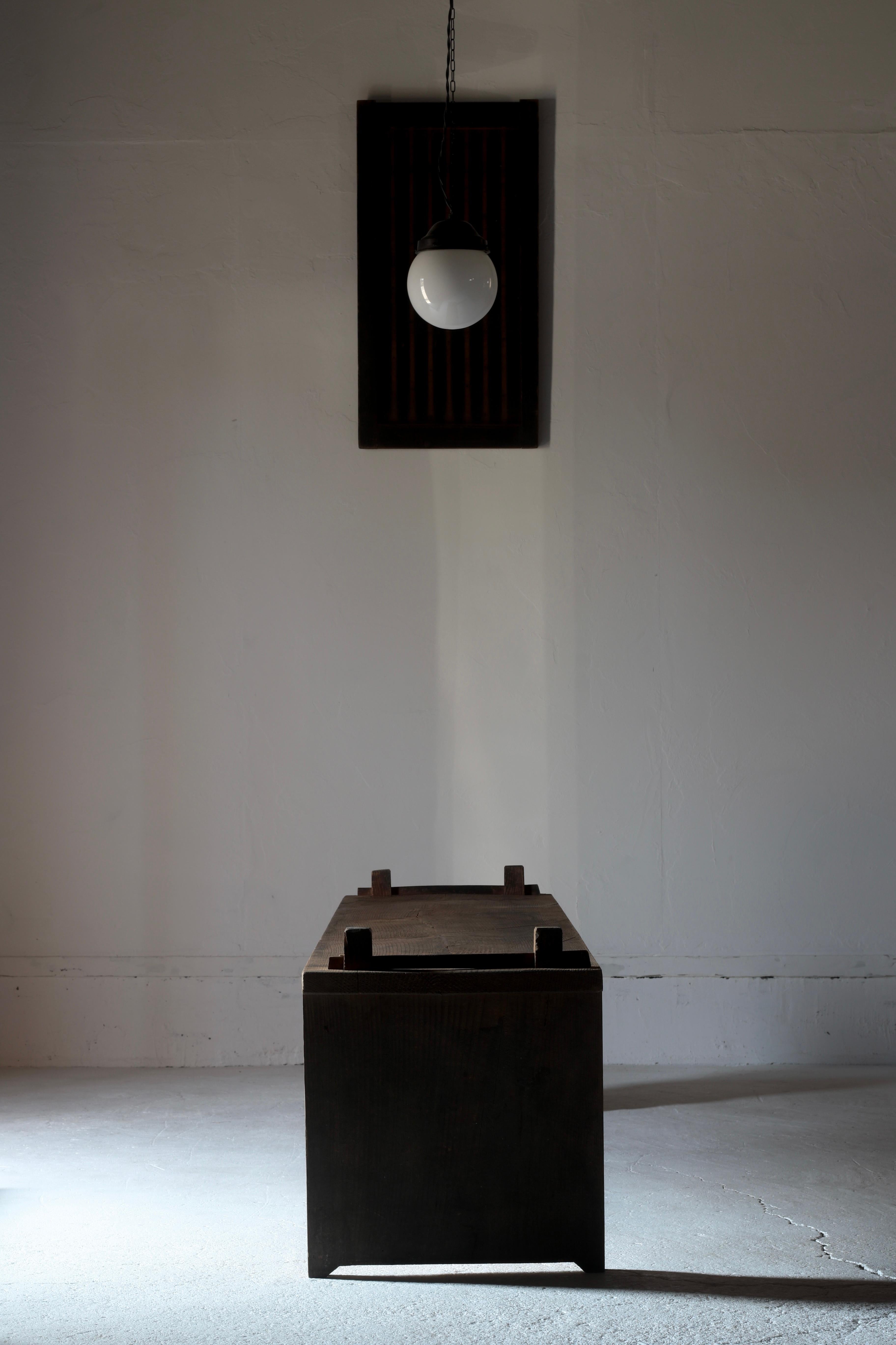 Japanese Antique Large Low Table / Sofa Table / 1868-1912s Primitive Wabi-sabi 7