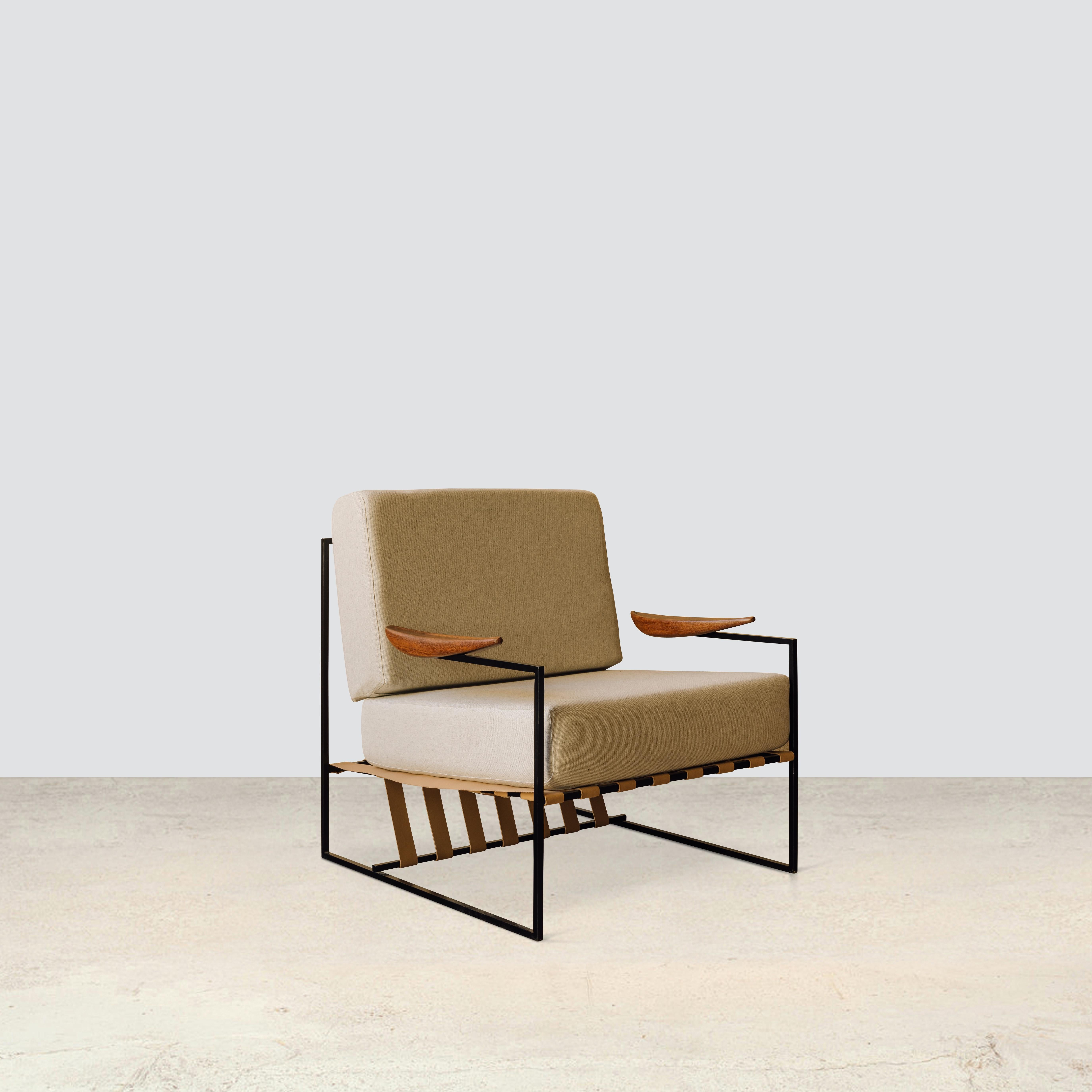 Mid-Century Modern Anette Armchair by Jorge Zalszupin, 1960 For Sale