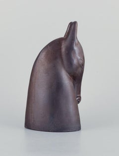 Anette Edmark, Swedish contemporary ceramic artist. Horse head.