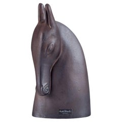 Anette Edmark, Swedish contemporary ceramic artist. Horse head.