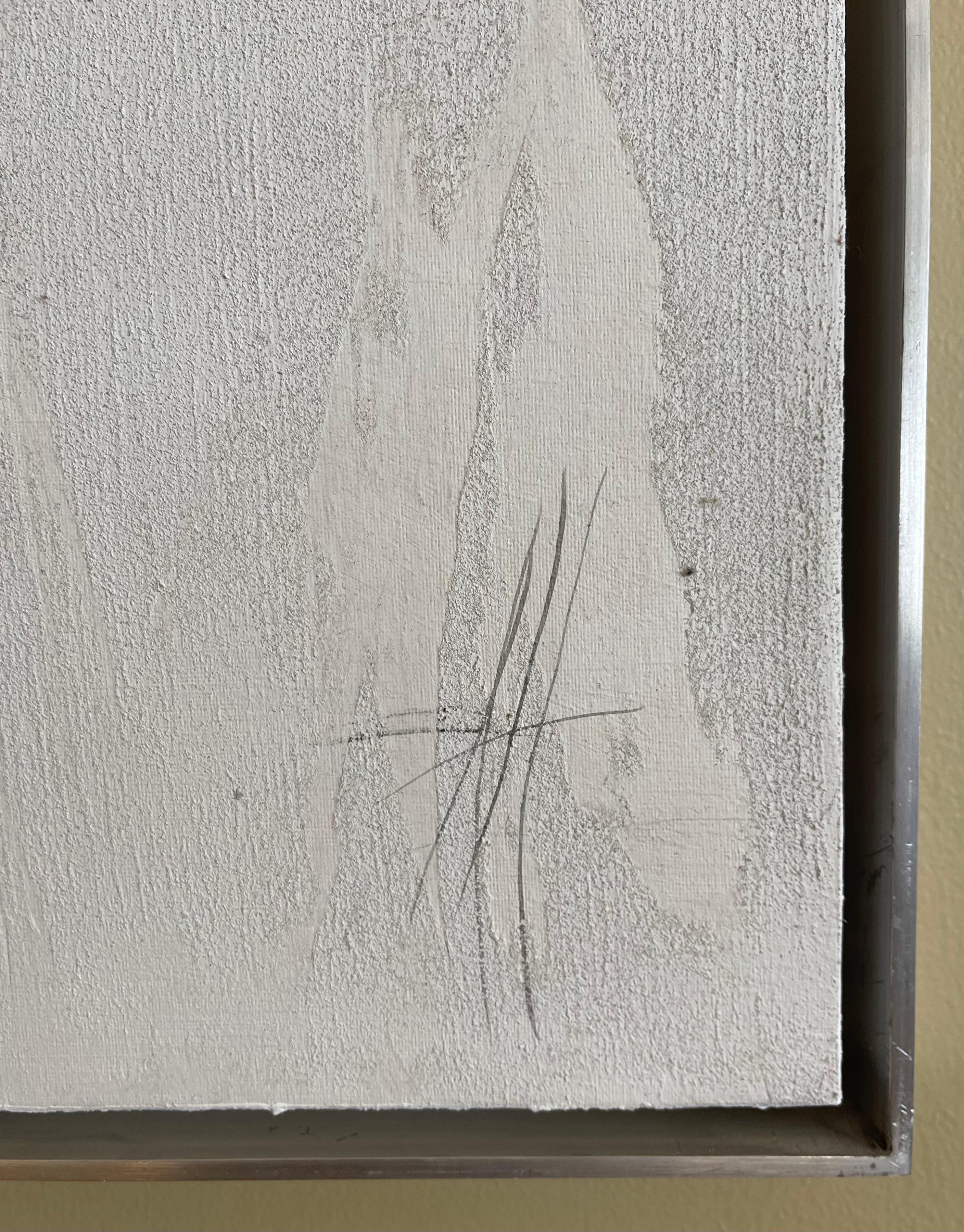 Pintura acrílica contemporánea de textura mixta grande de Anette Holmberg en venta 11