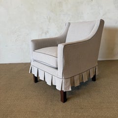Anette Slip Cover Club Chair