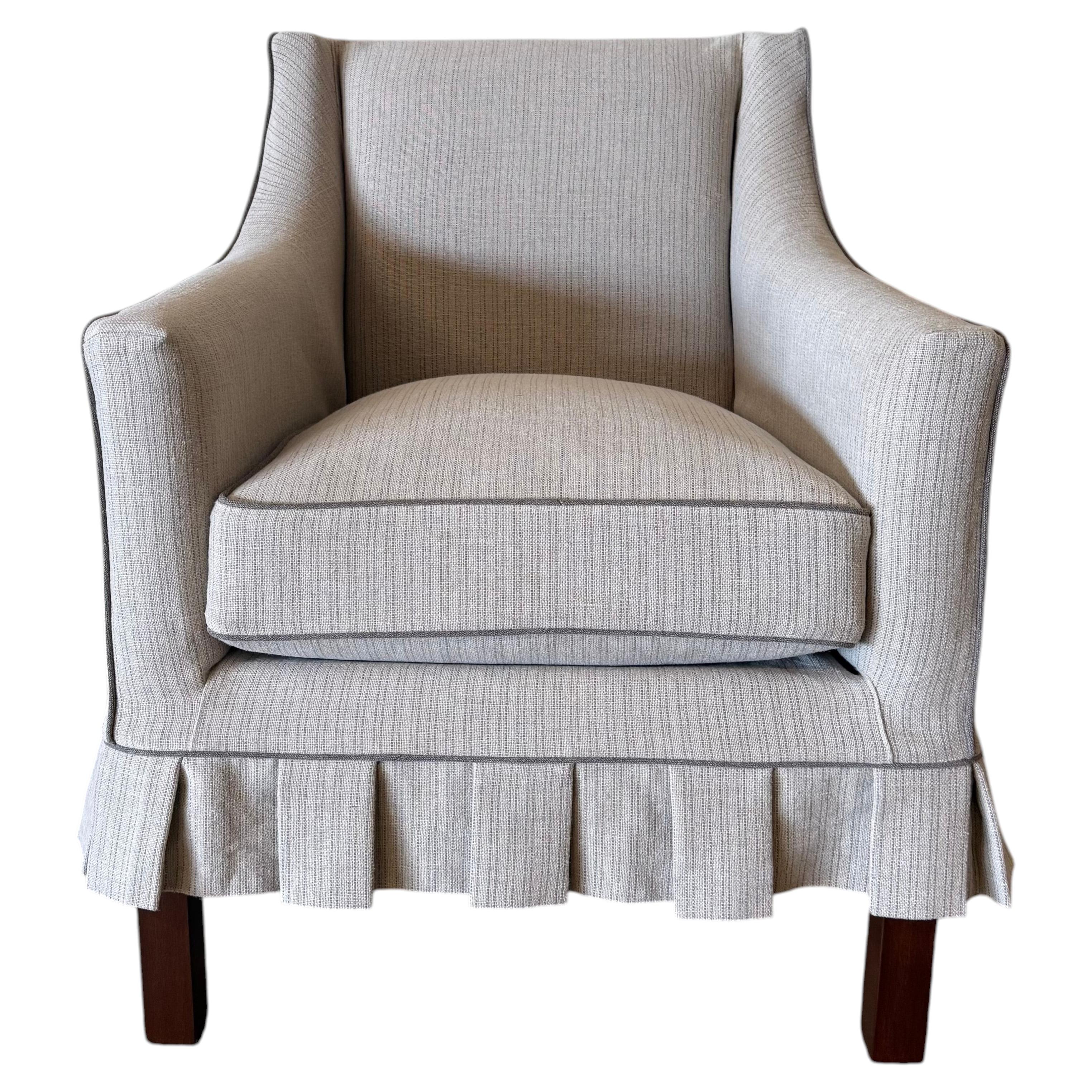 Fauteuil club Anette avec housse amovible en vente