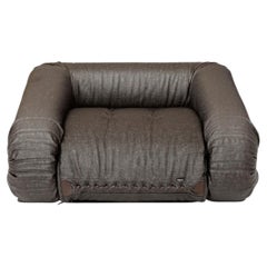 Anfibio foldable armchair, 1970 design by A. Becchi, produced by Giovannetti