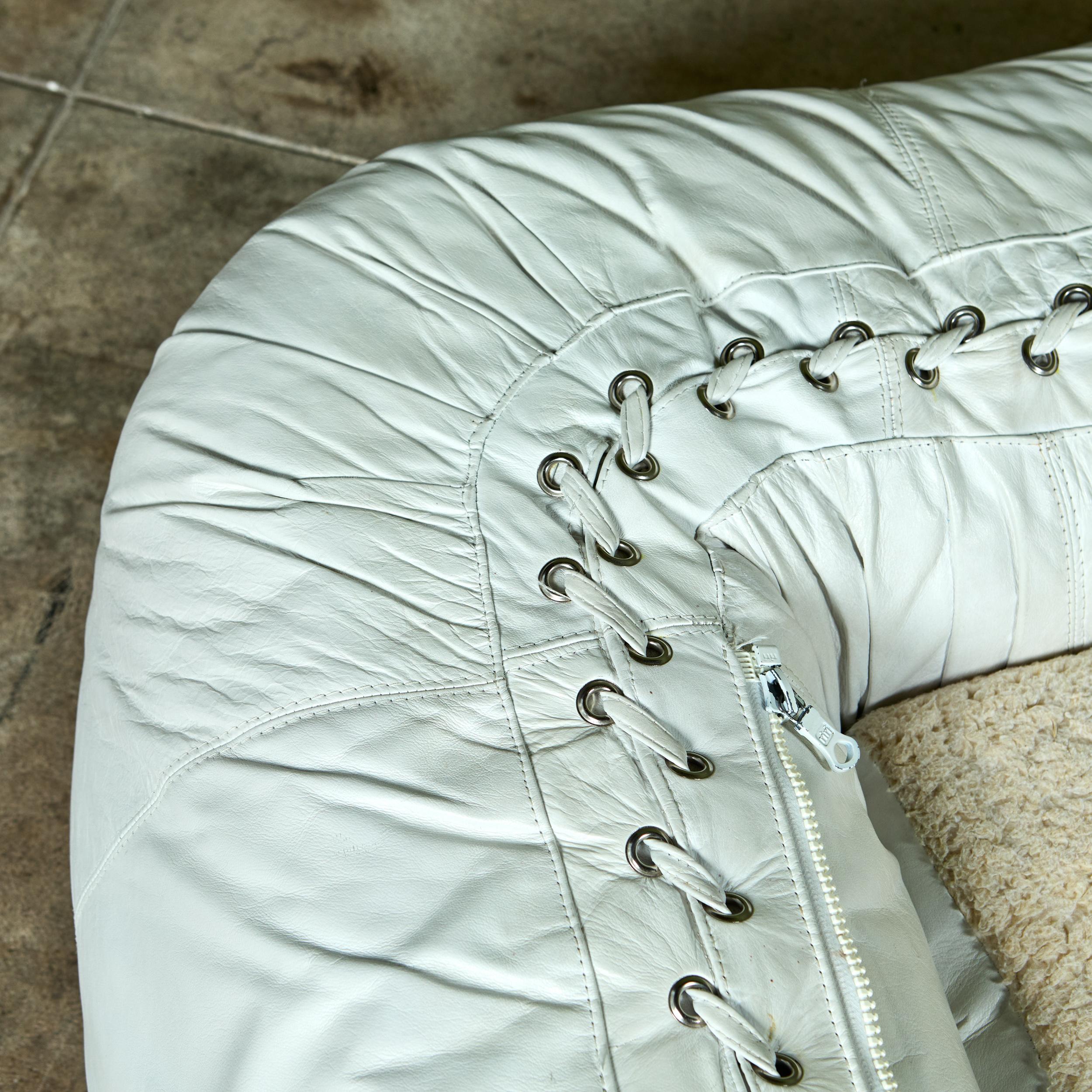 Divano in pelle Anfibio di Alessandro Becchi per Giovannetti Collezioni in vendita 7