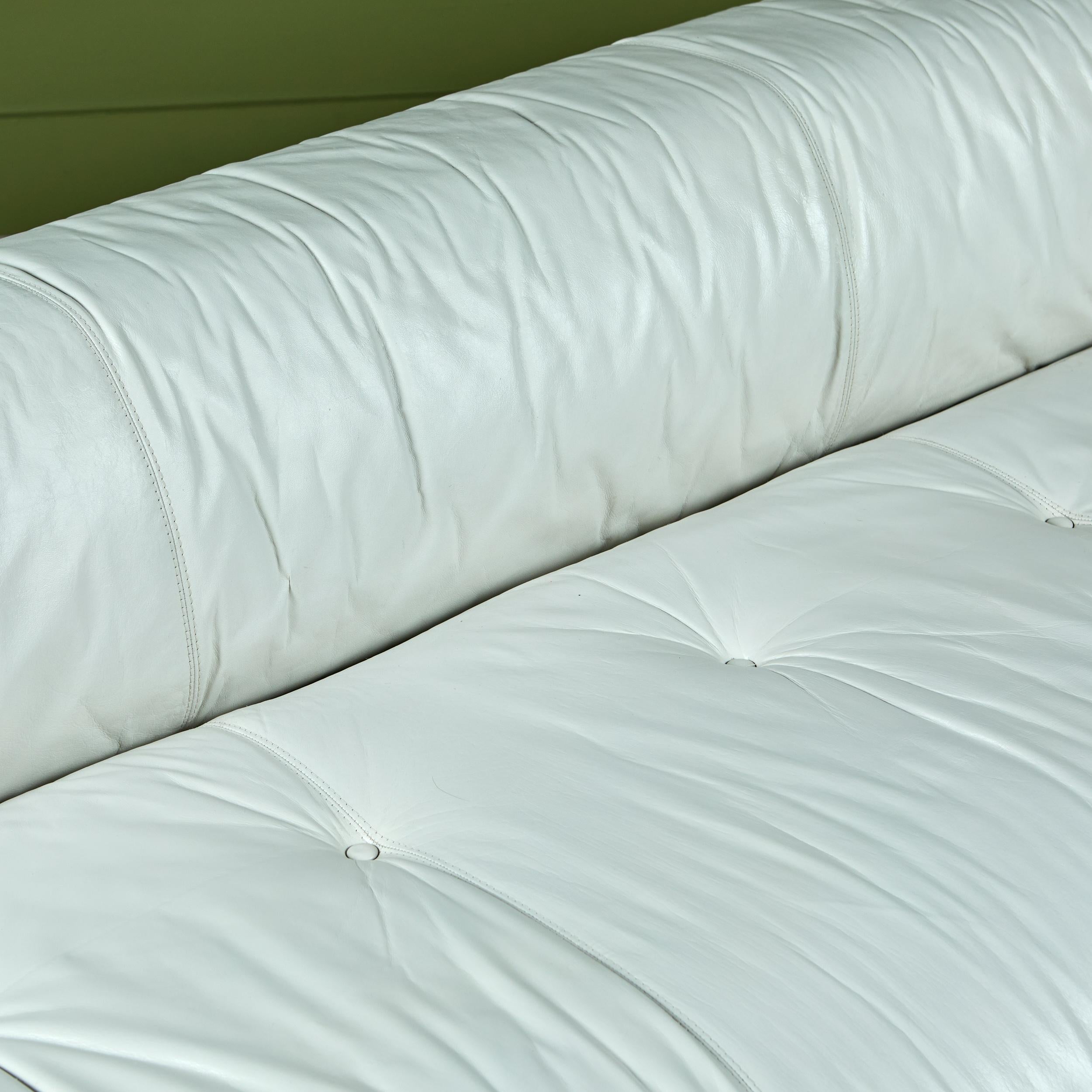 Divano in pelle Anfibio di Alessandro Becchi per Giovannetti Collezioni in vendita 10