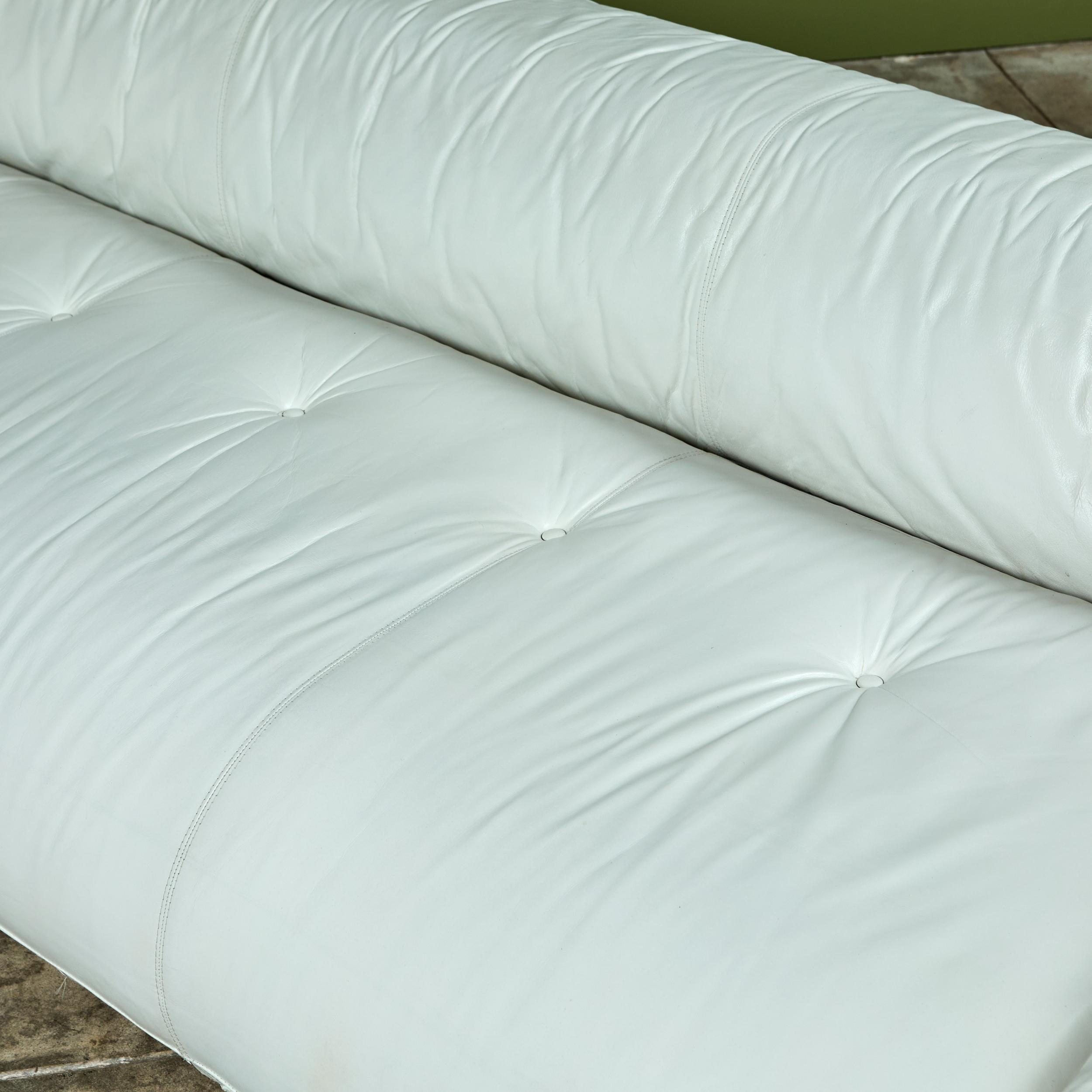 Divano in pelle Anfibio di Alessandro Becchi per Giovannetti Collezioni in vendita 13