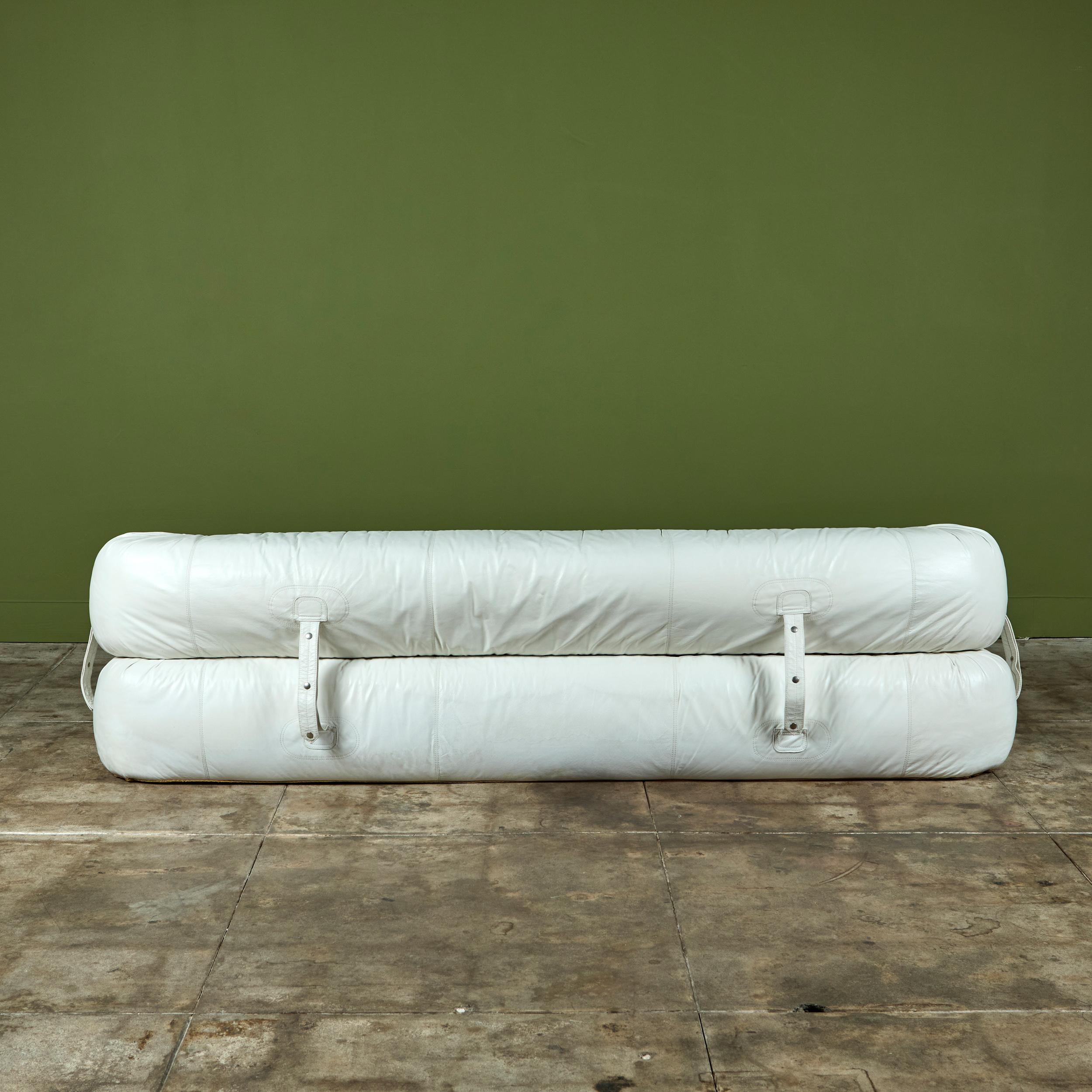 Divano in pelle Anfibio di Alessandro Becchi per Giovannetti Collezioni in vendita 1