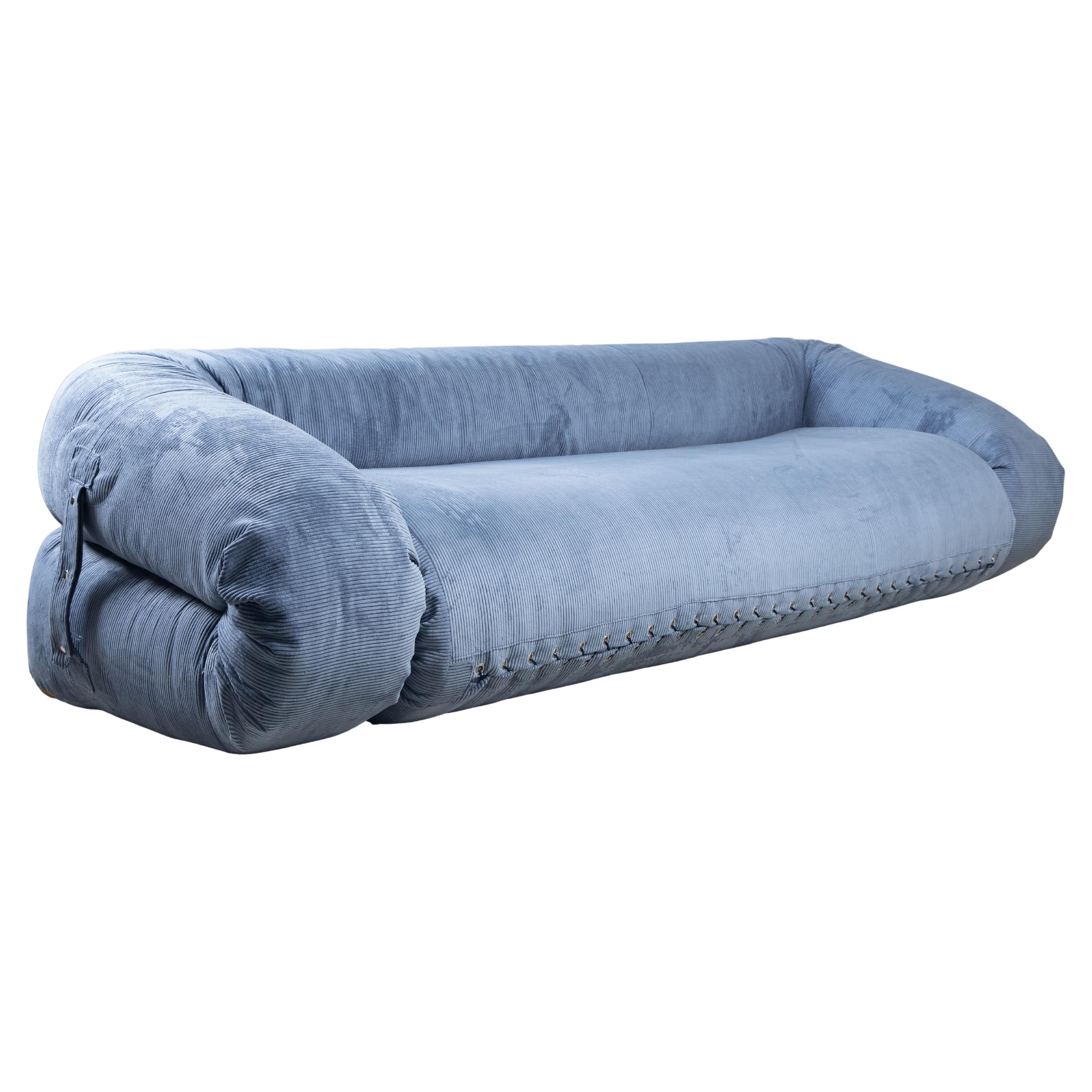 Sofa Anfibio, Alessandro Becchi, Giovannetti, neu gepolstert