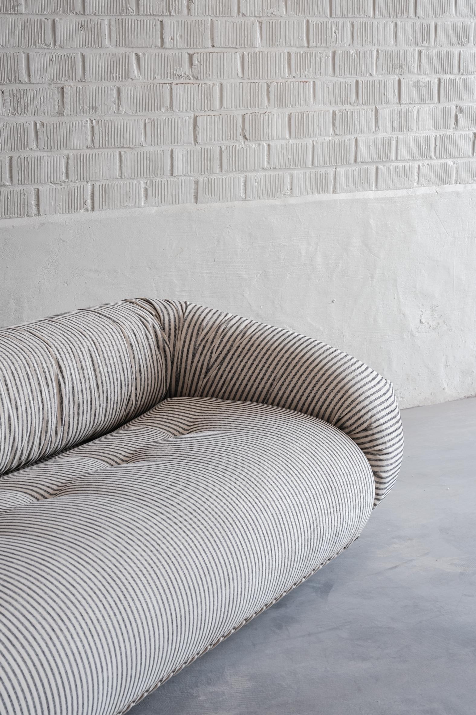 Unique sofa which can be folded to a bed.