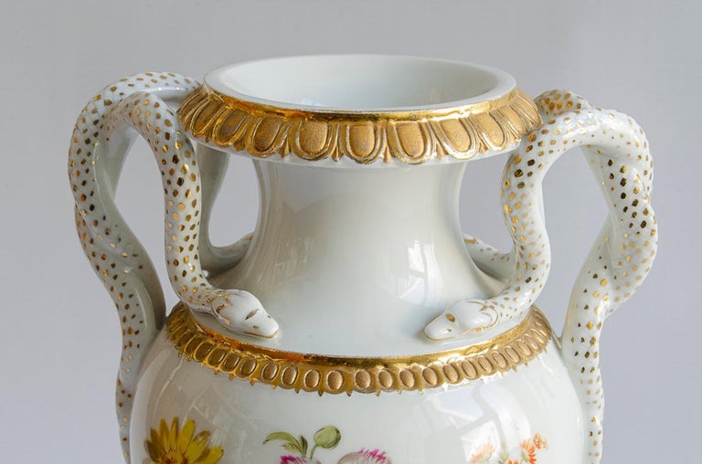 Anfora Meissen Porcelain Material en 1stDibs España porcelana