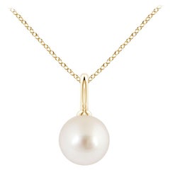 Angara Classic South Sea Cultured Pearl Solitaire Pendant in 14K Solid Gold