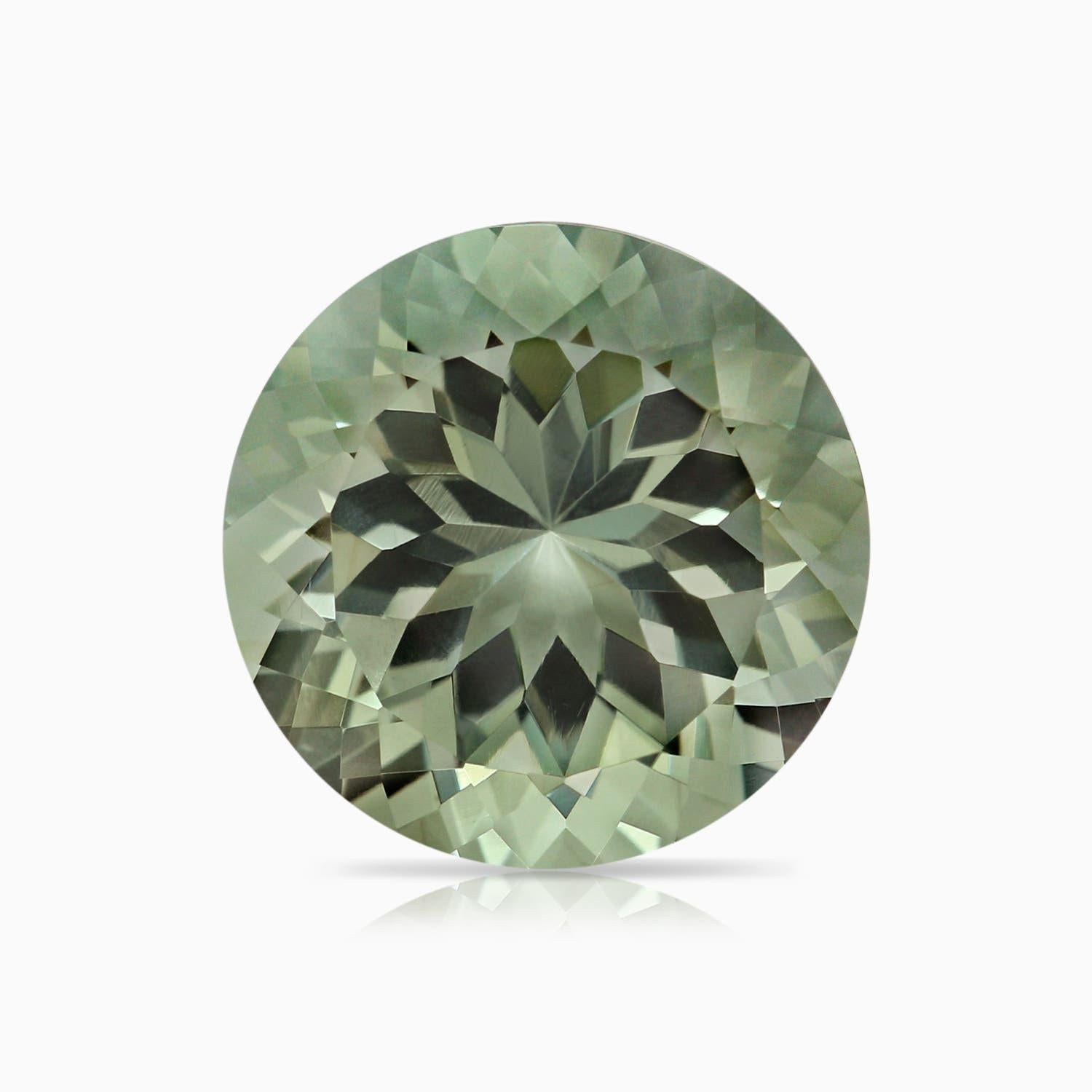 Angara GIA-zertifizierter natürlicher grüner Amethyst ''Prasiolite'' Ring aus Roségold () 4